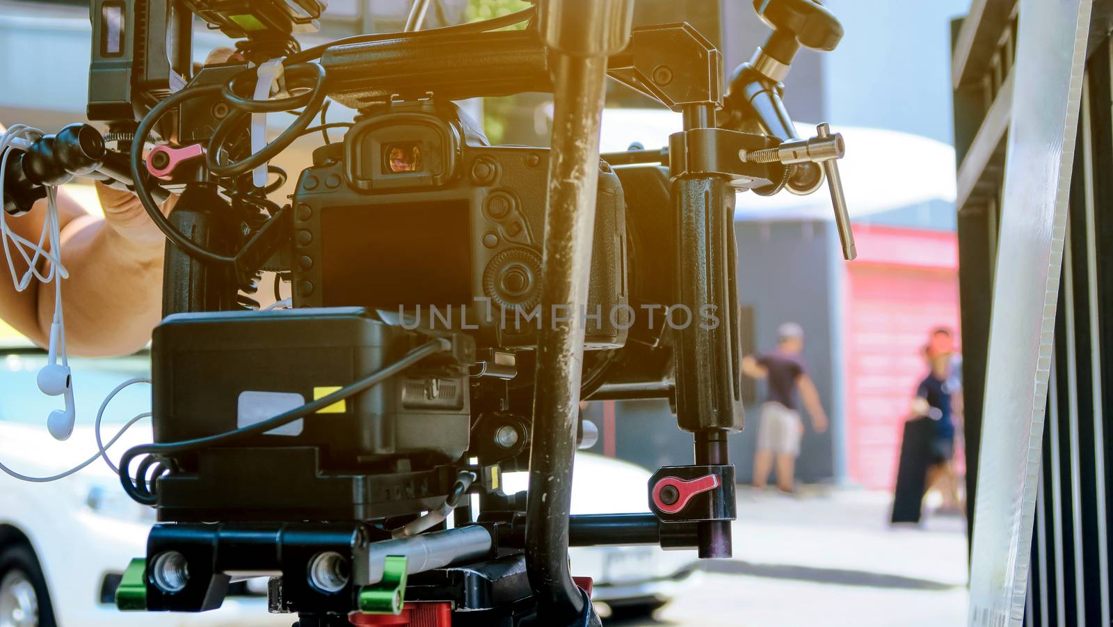 Behind the scenes background