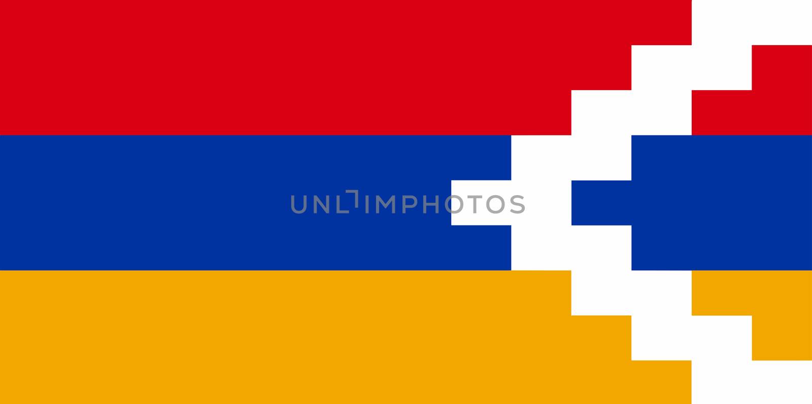 The Artsakh national flag