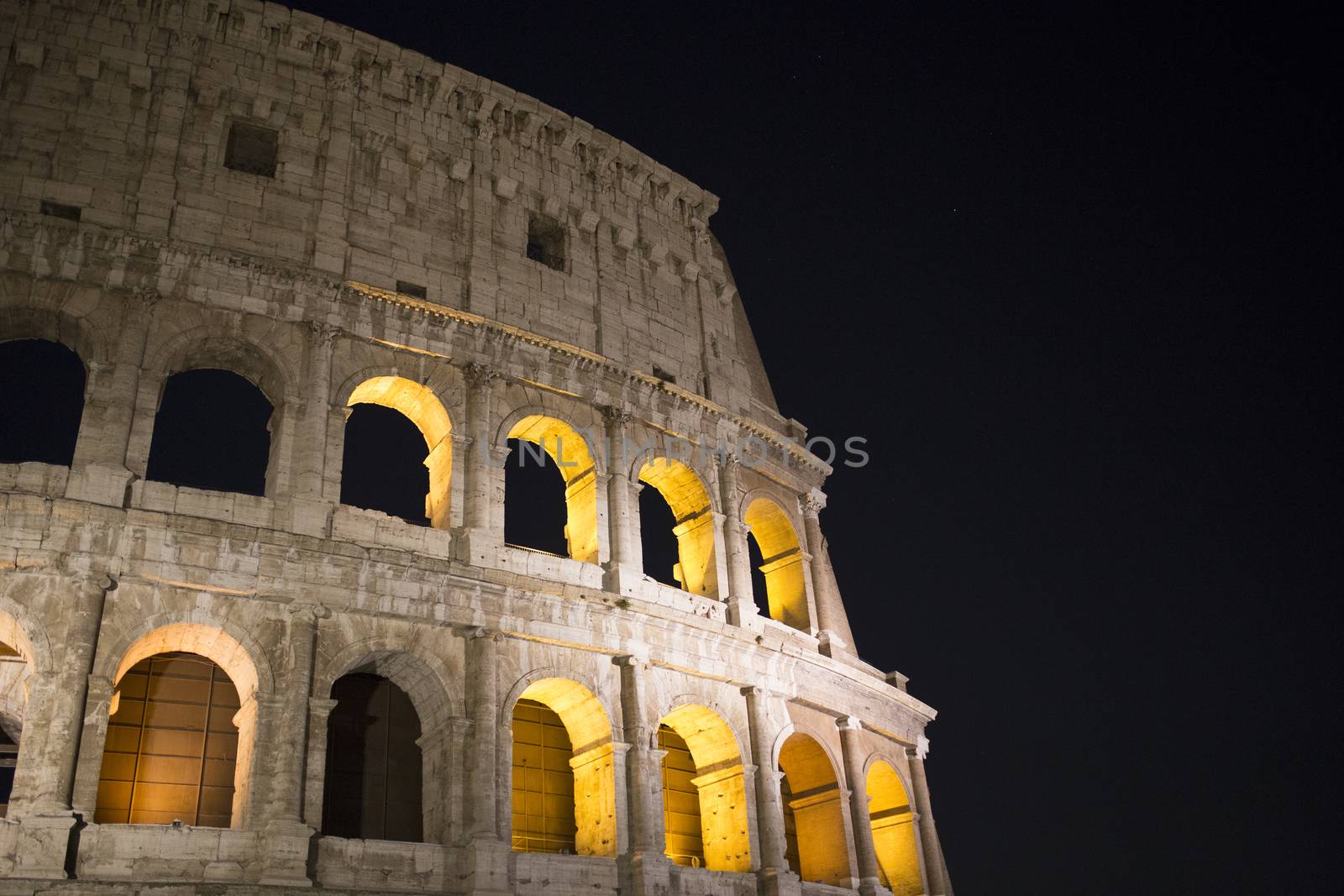 Colloseum at night - Roman Heritage