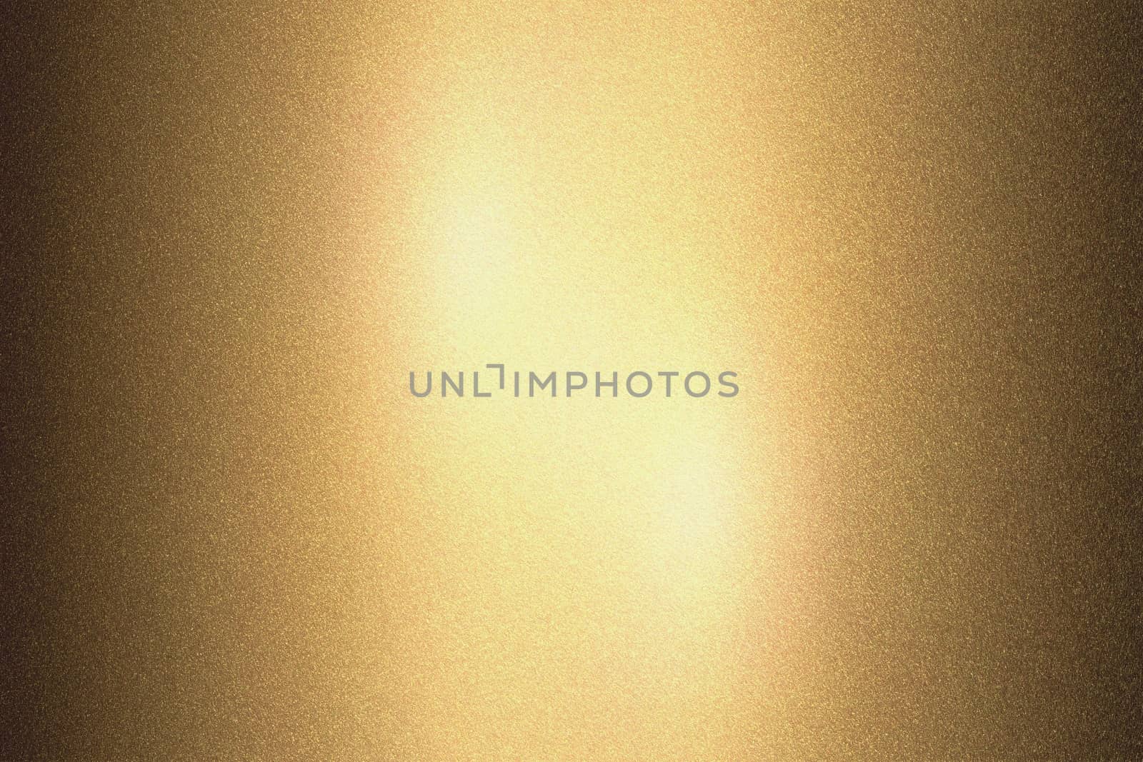 Abstract texture background, light shining on golden rough metal