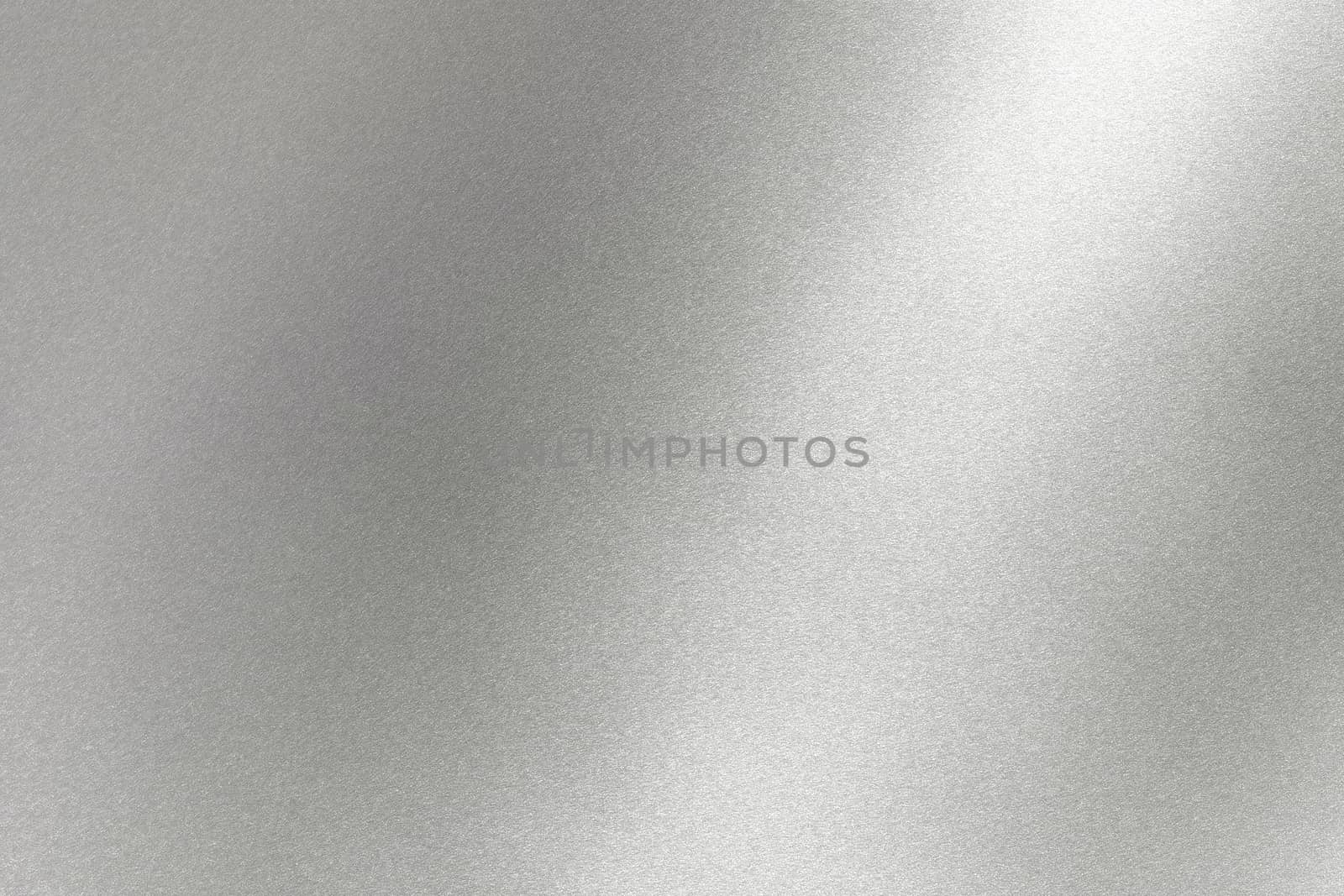 Abstract texture background, light shining on gray metal wall