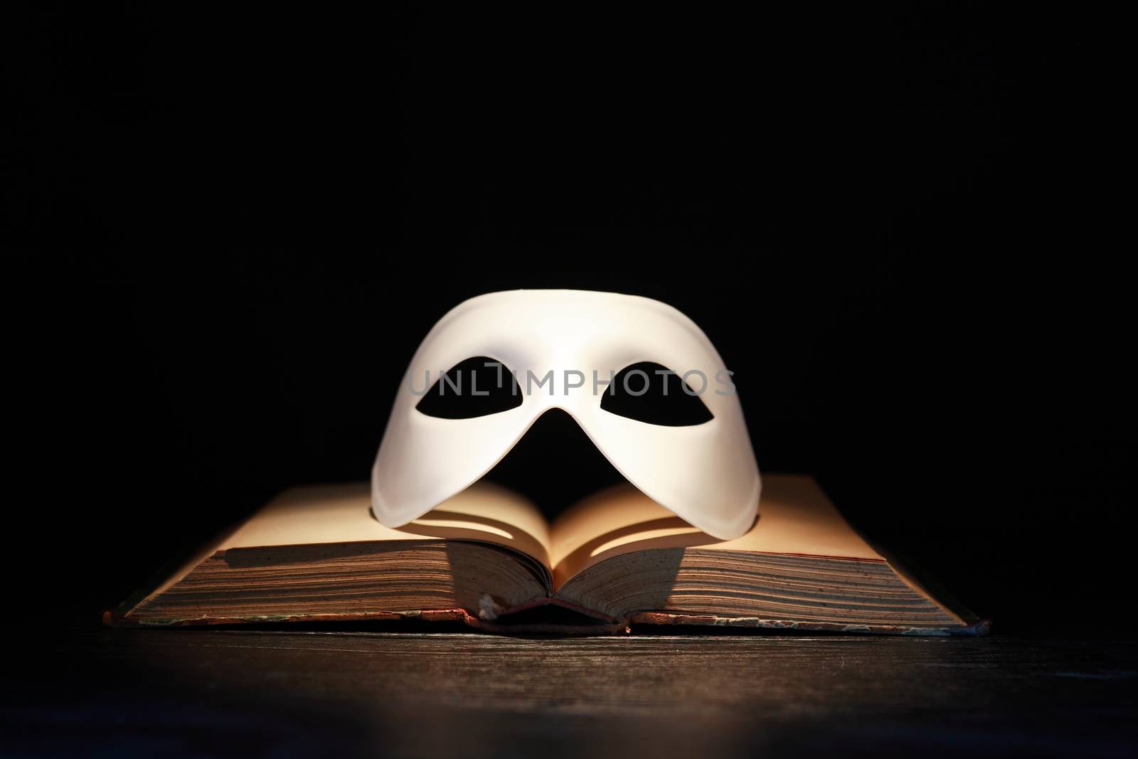 Mask On Book by kvkirillov