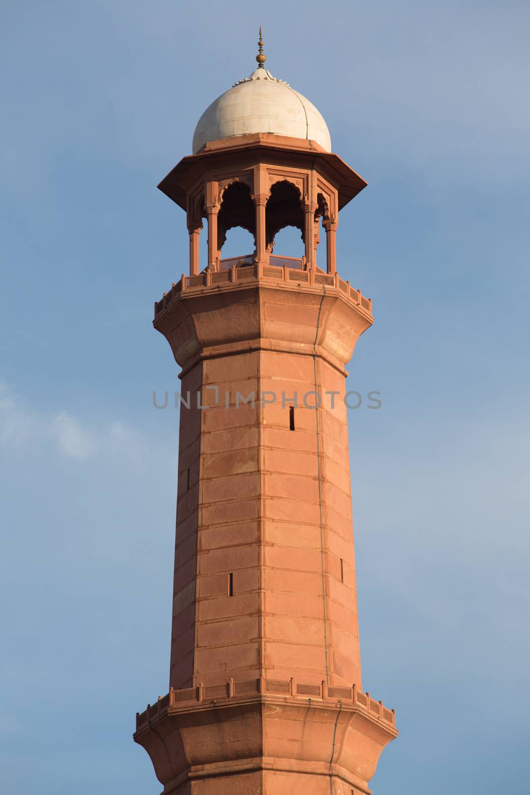 Minaret Tower of calling prayer to muslims by haiderazim