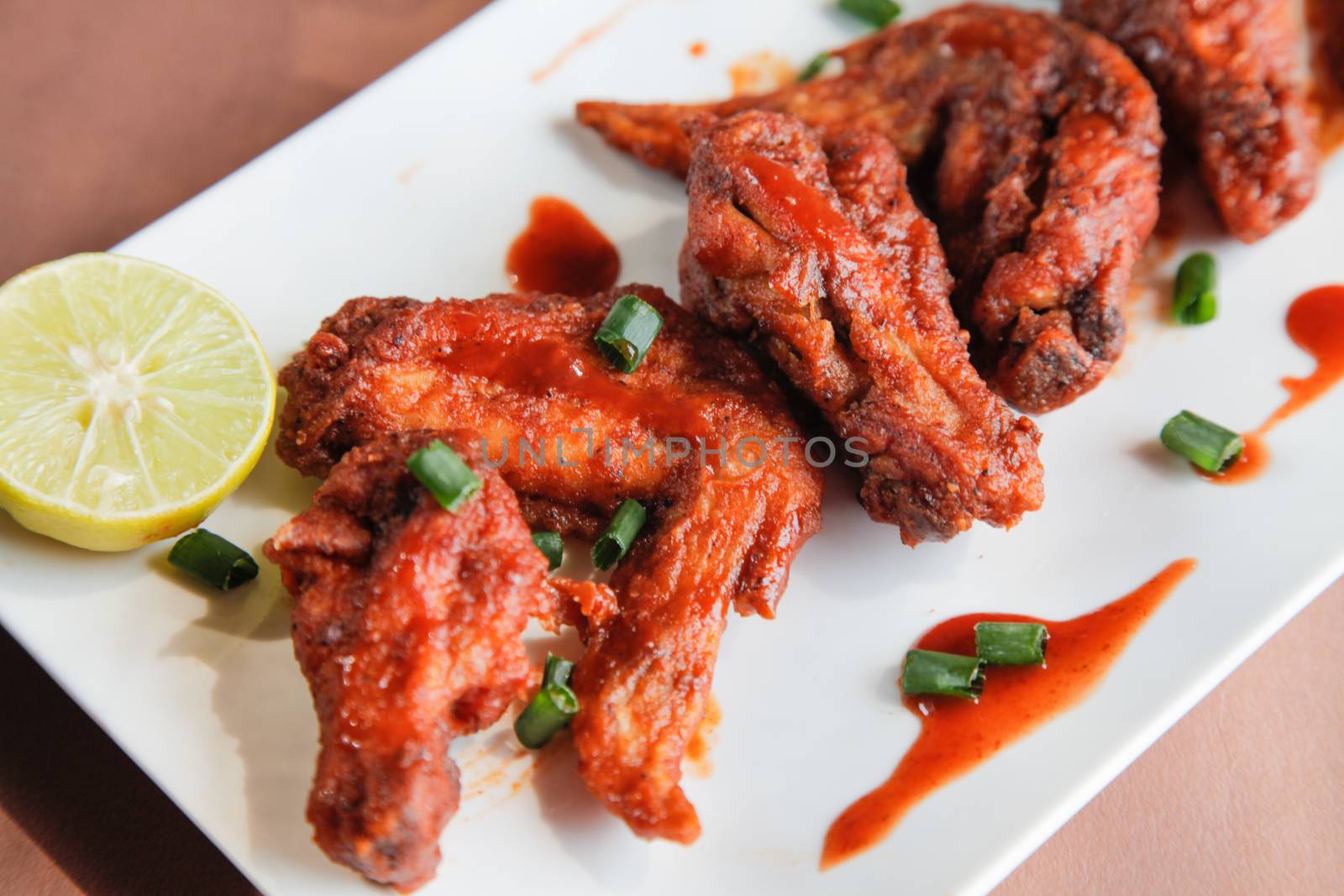 Chicken Wings Chipotle with Lemon