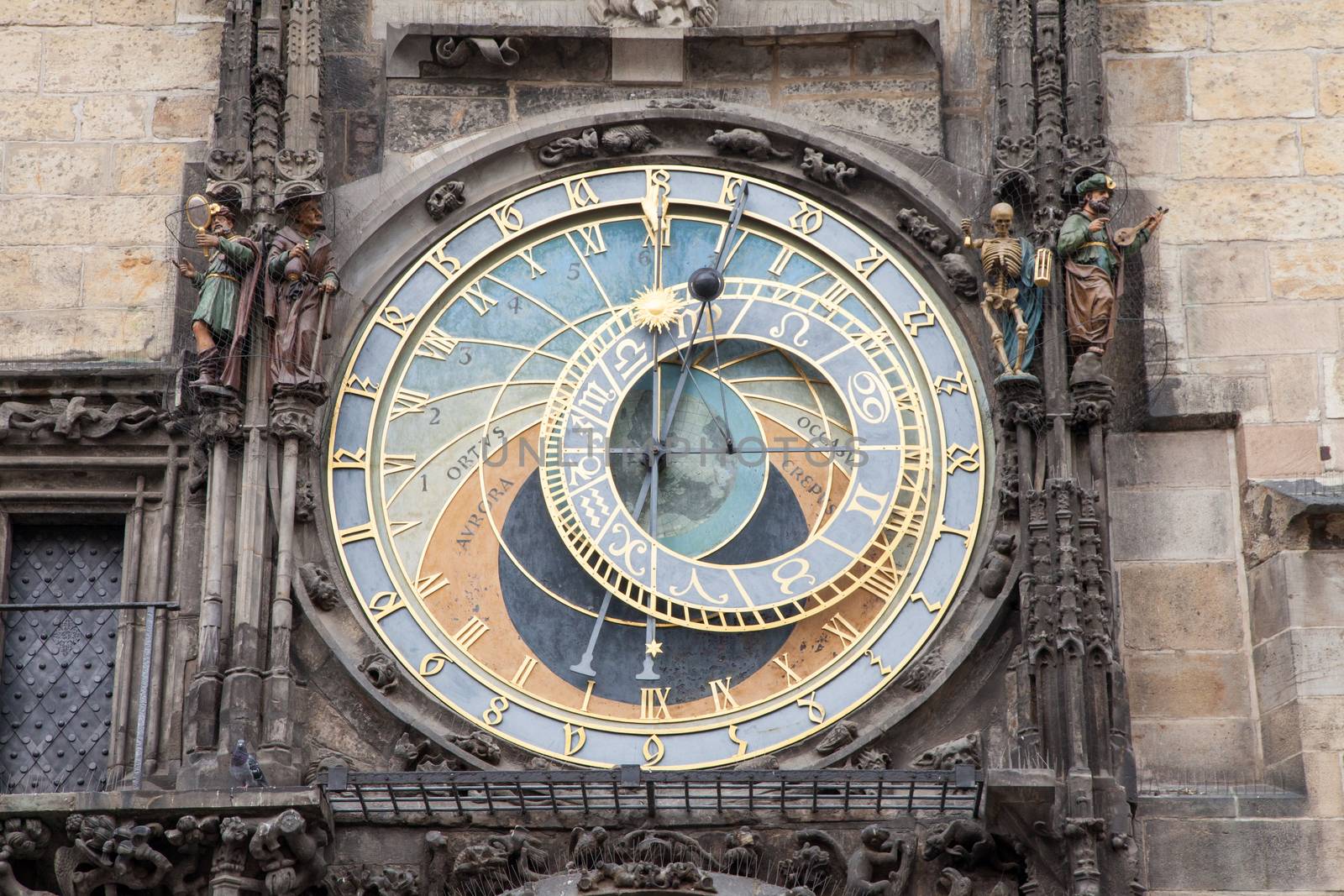 Astronomical clock in Prague, Czech Republic by haiderazim