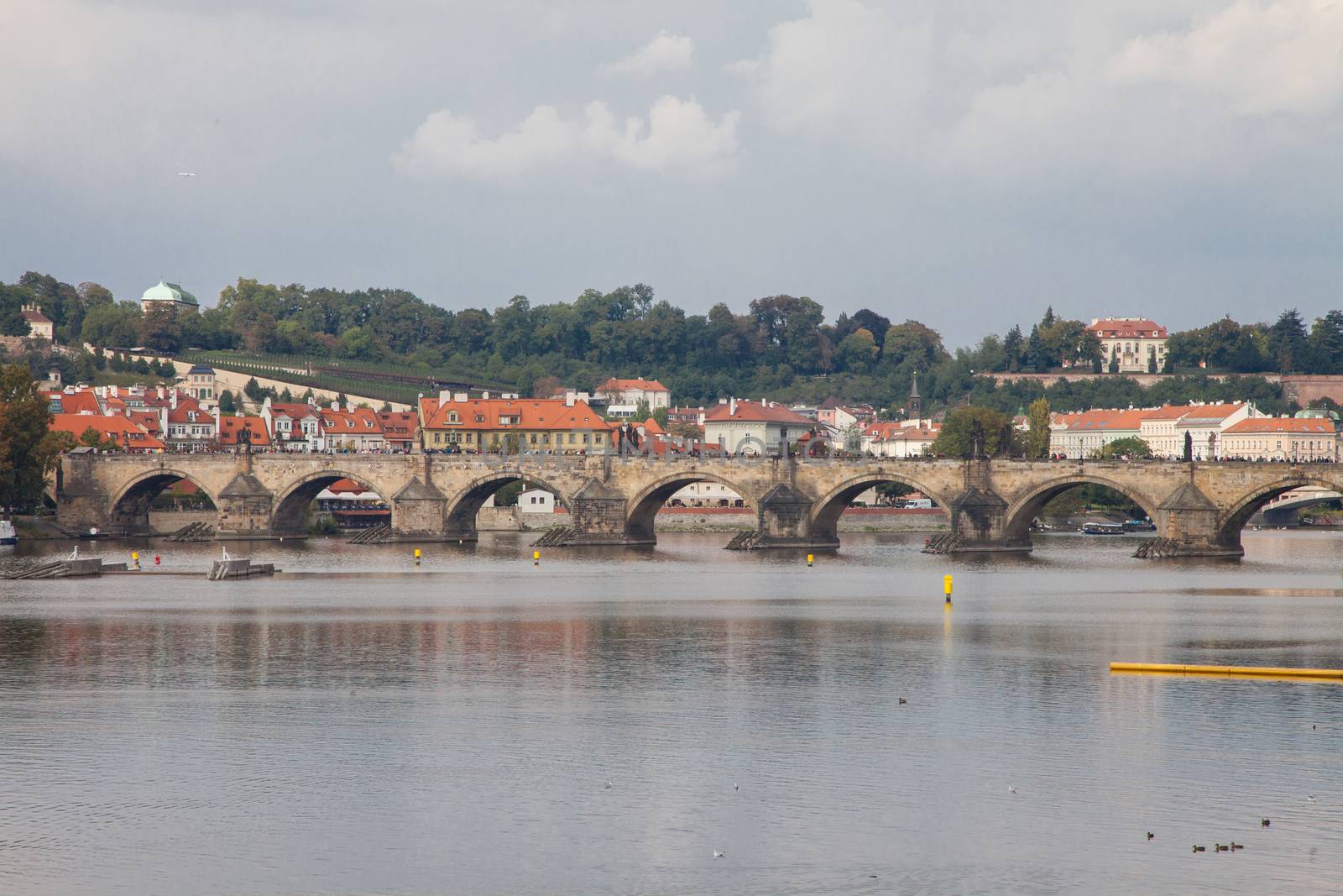 Charles Bridge by Peter Parler in Prague, Czech Republic