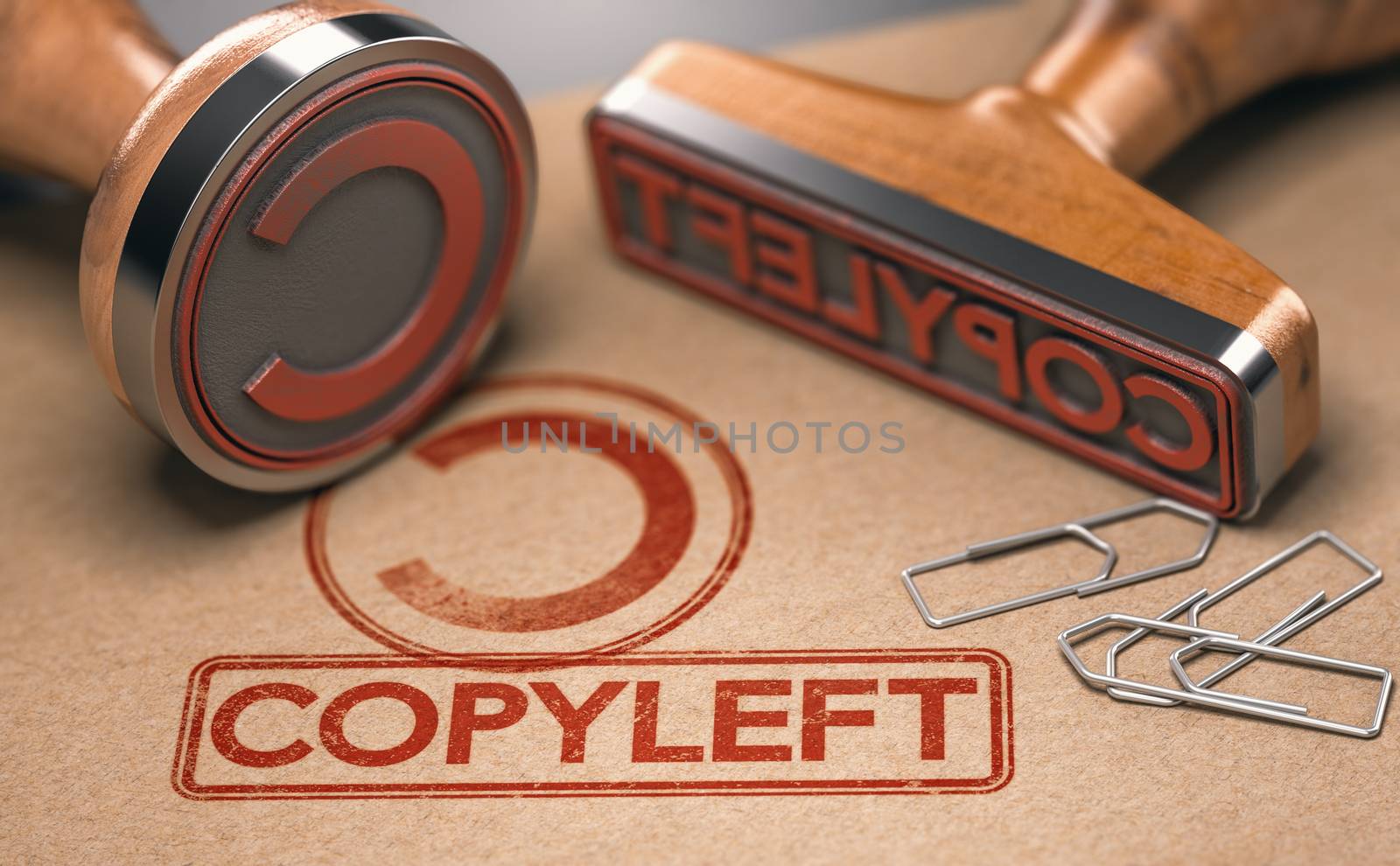 Copyleft Licence Concept by Olivier-Le-Moal