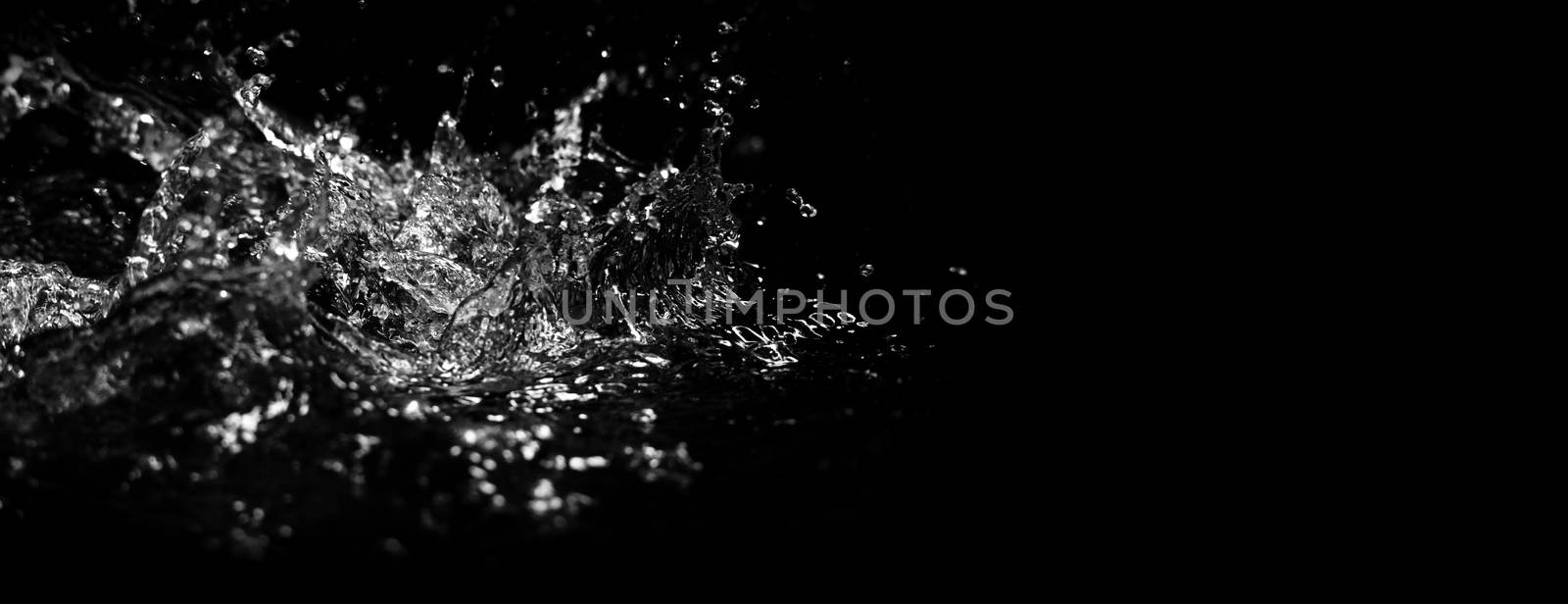 Blurry images of drinking water liquid wave splashing by gnepphoto