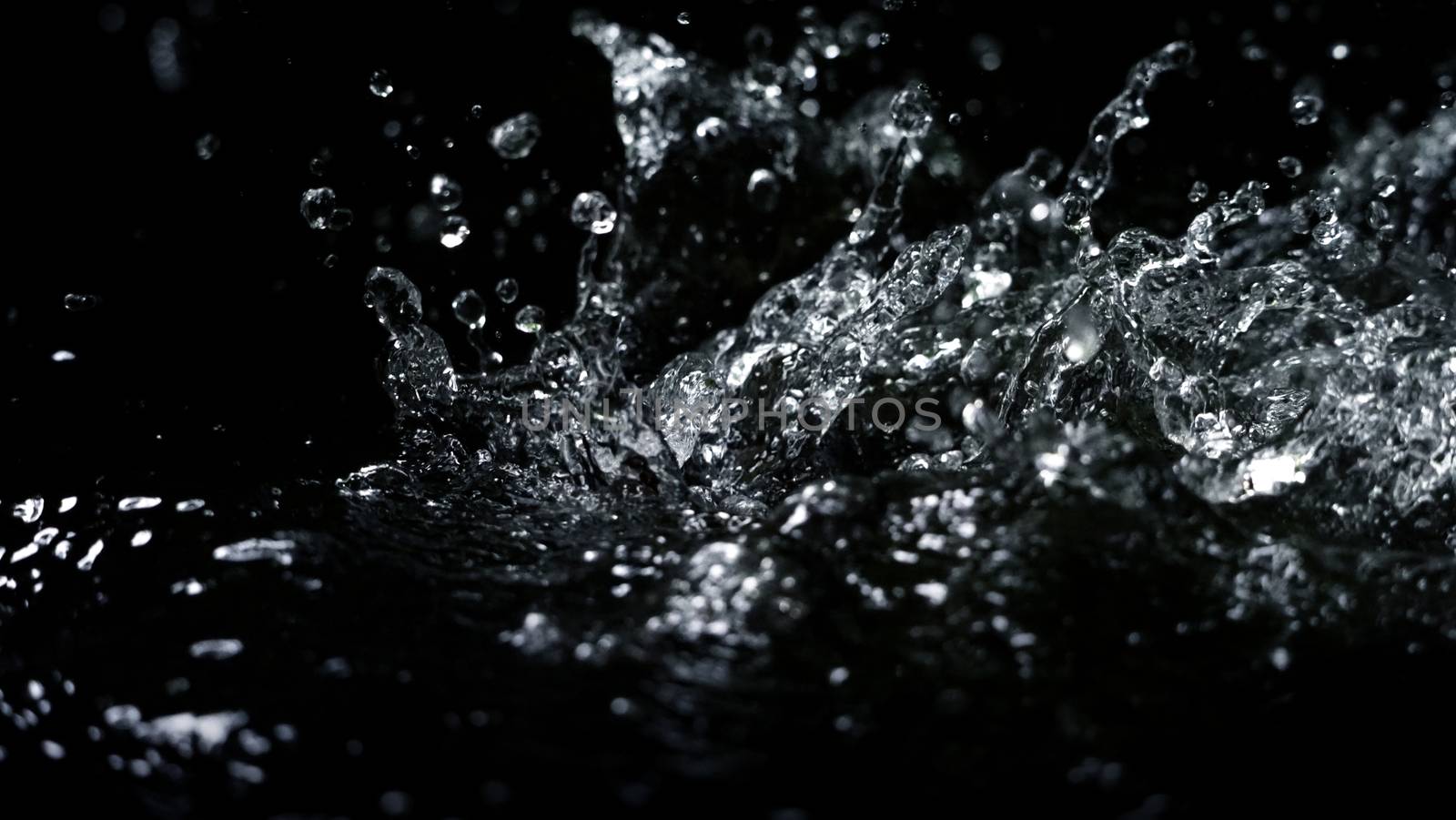 Blurry images of drinking water liquid wave splashing by gnepphoto