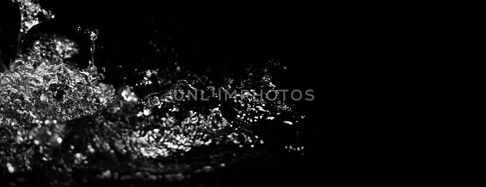 Blurry images of drinking water liquid wave splashing by gnepphoto