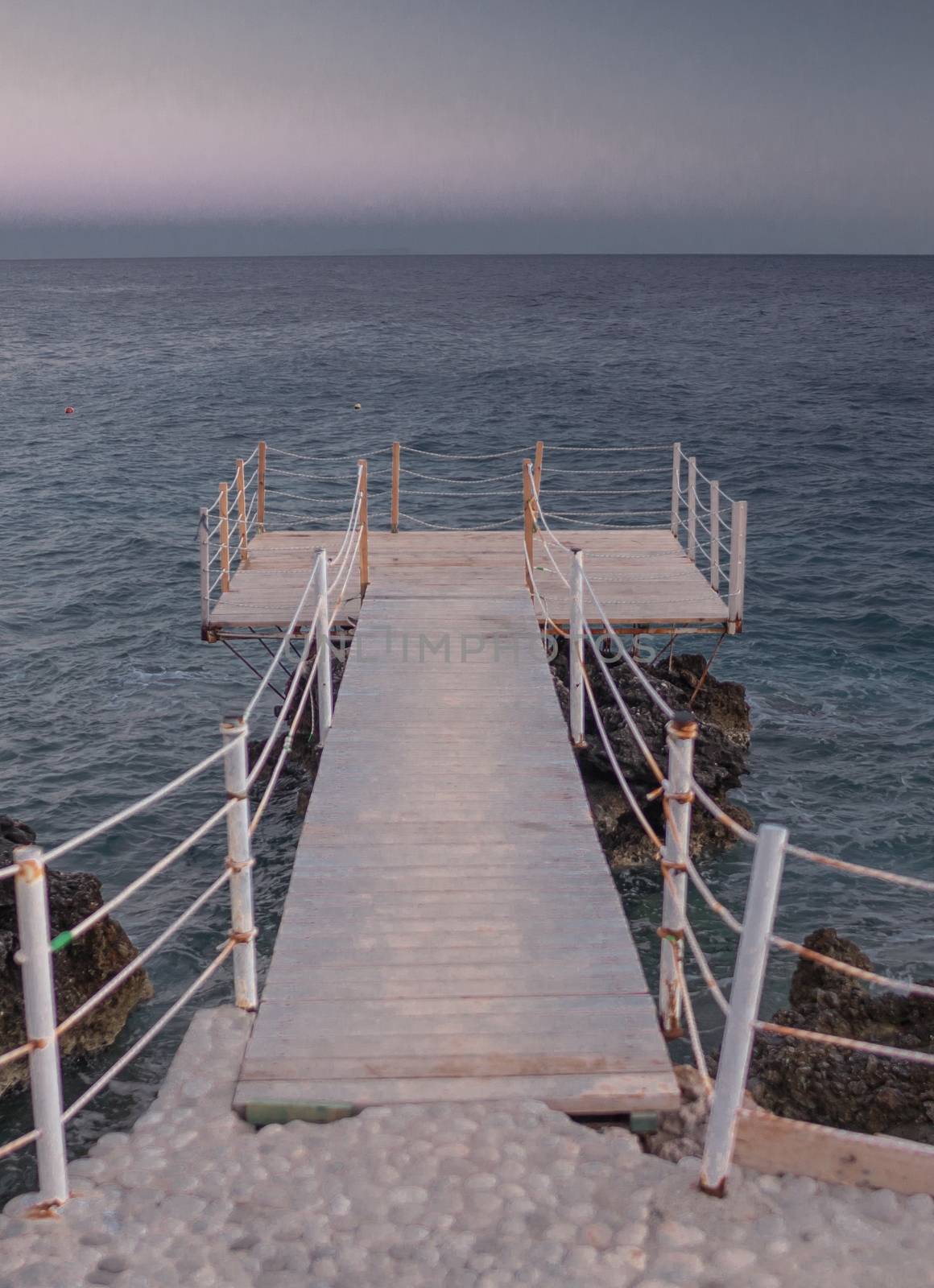 Summer morning in Dhermi, Albania by Multipedia