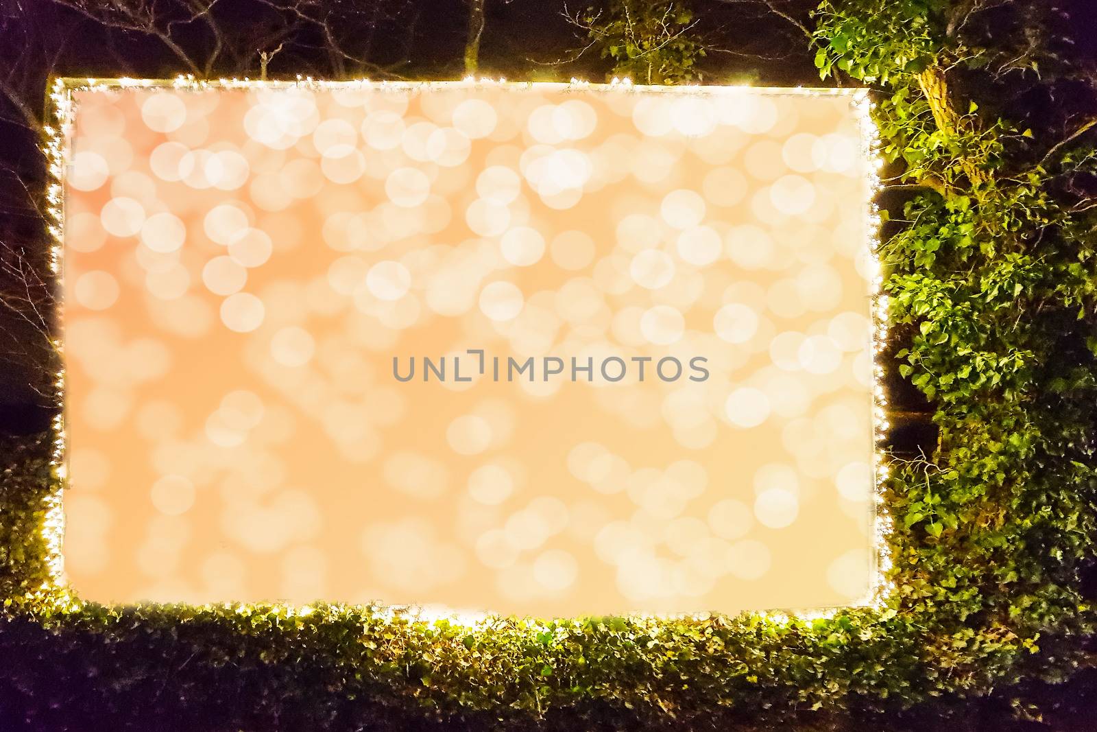 Billboard in a hedge edged      by JFsPic