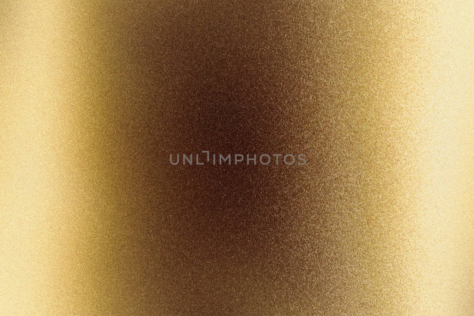 Abstract texture background, glowing rough bronze steel plate