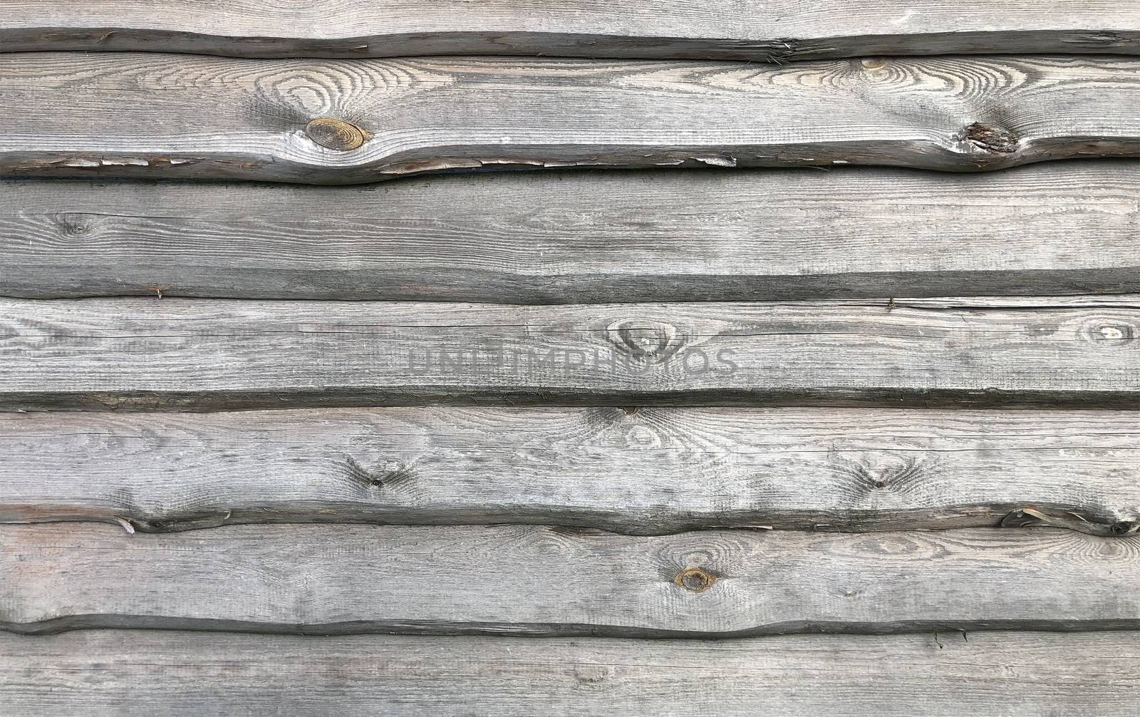 Old gray wooden background by xamtiw