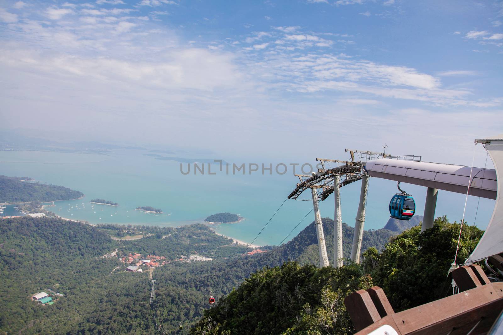 Cable Car in Langkawi, Malaysia