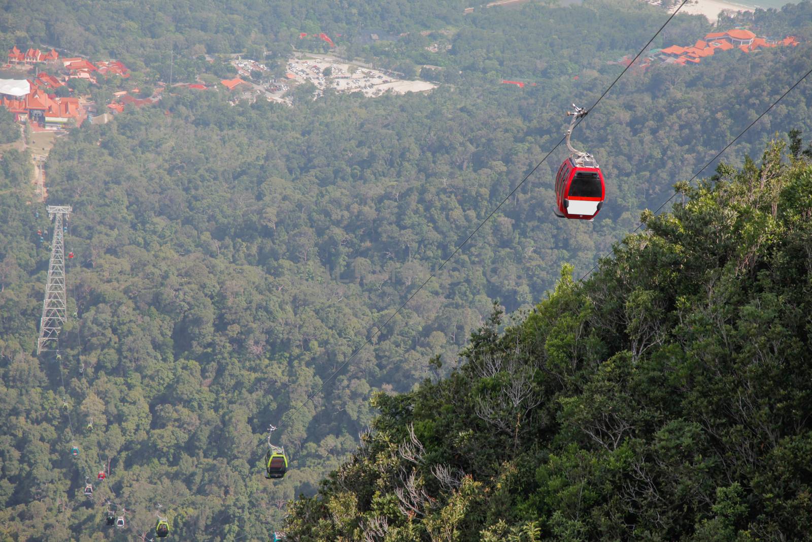 Cable Car in Langkawi, Malaysia by haiderazim