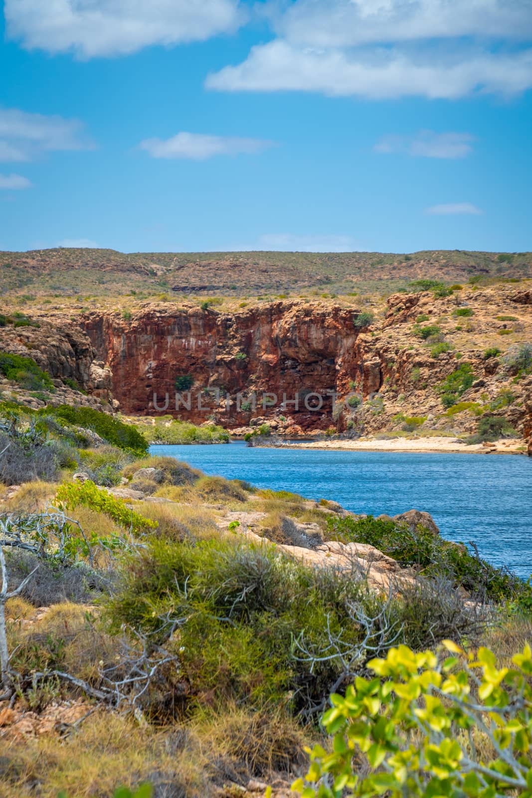 Yardie Creek at the Cape Range National Park close to Exmouth Australia