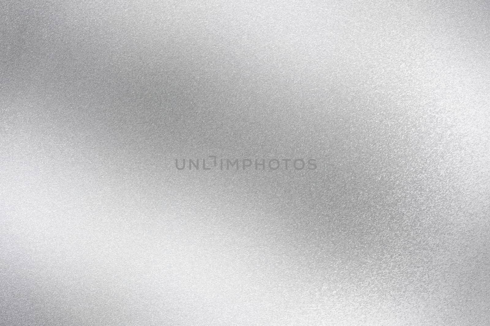 Shiny silver foil wave metal , abstract texture background