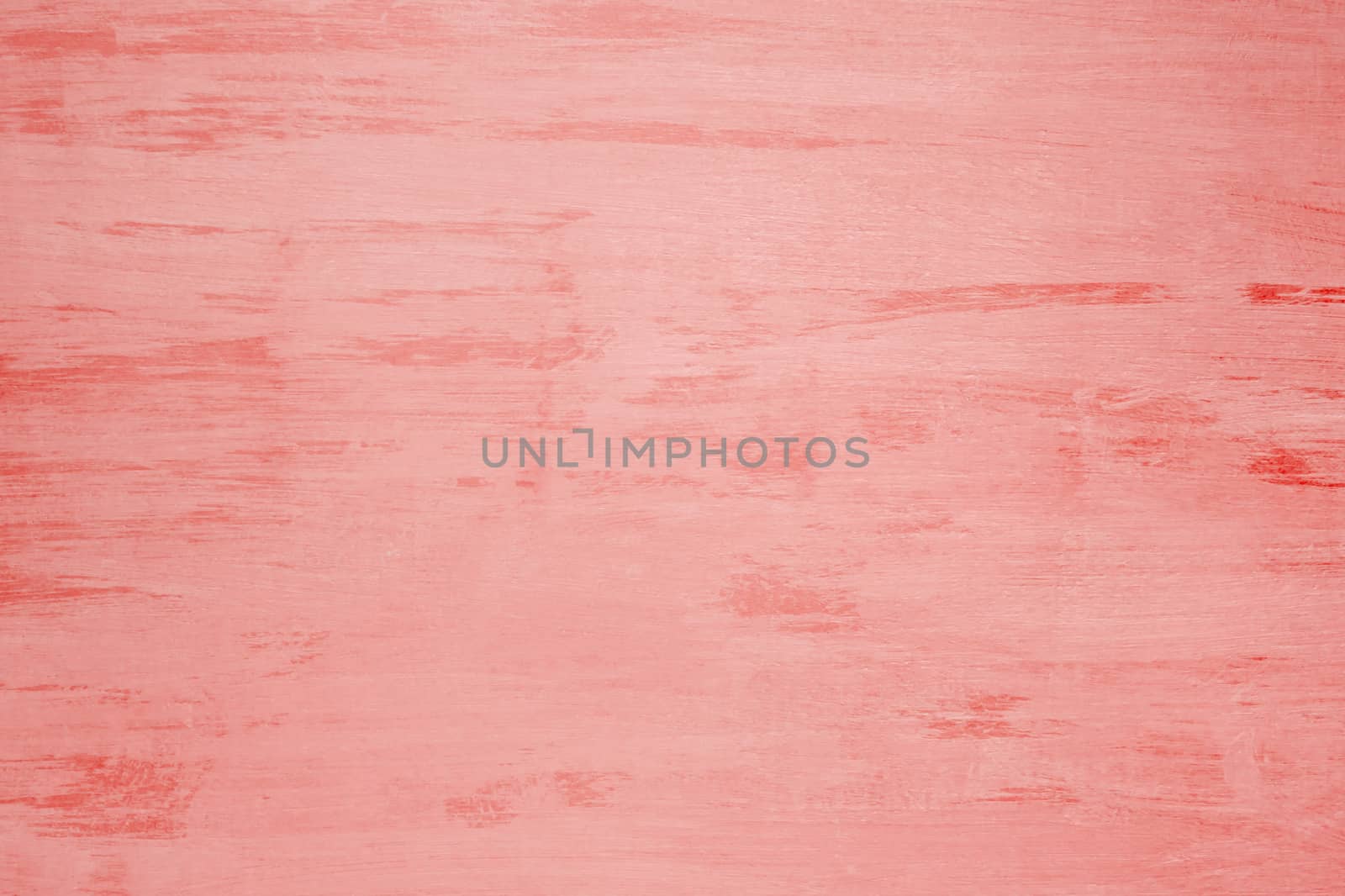 Old wooden board painted with coral paint, background, texture.