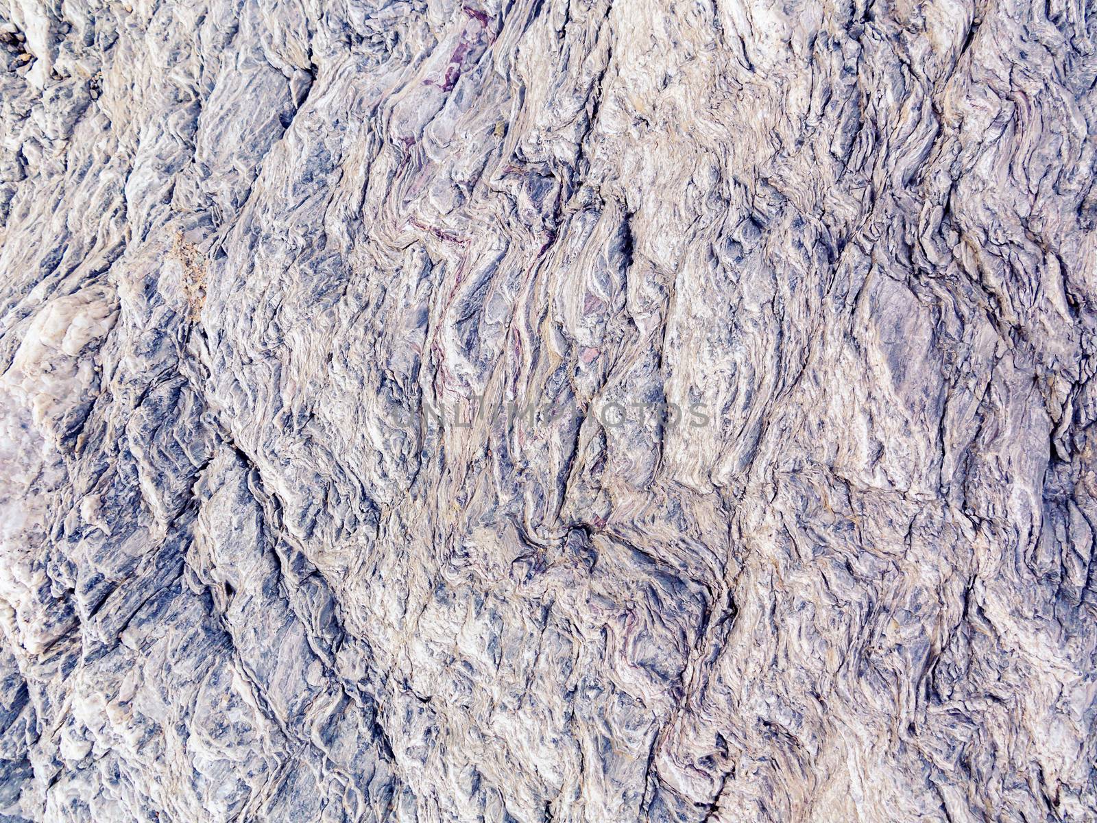 Slate stone surface in the mountains near Muscat, Oman by galsand