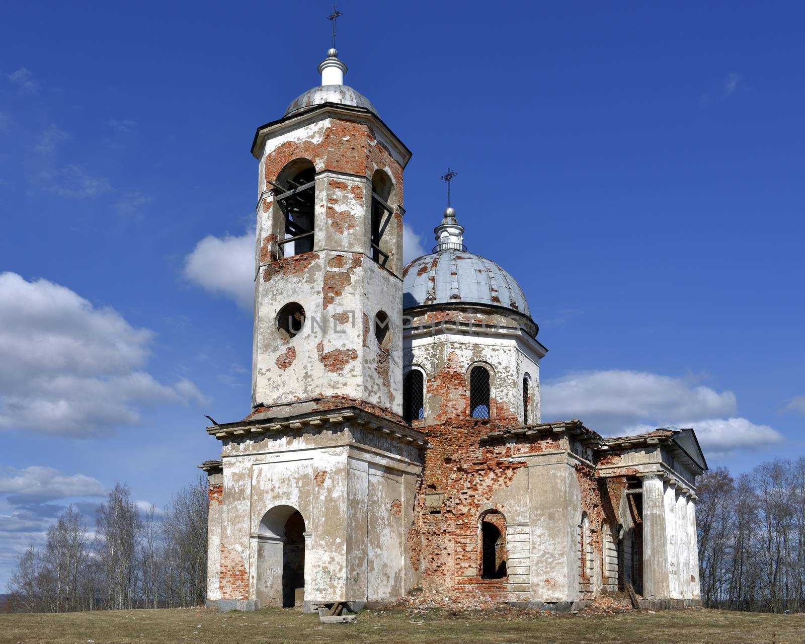 Church of the Presentation of the Blessed Virgin, Novgorod region, village Bronnitsa