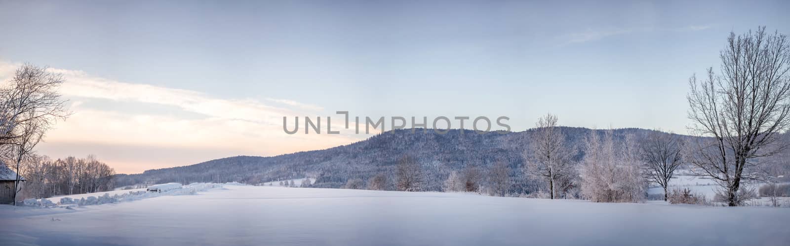 A wonderful winter landscape in beautiful Bavaria by sandra_fotodesign