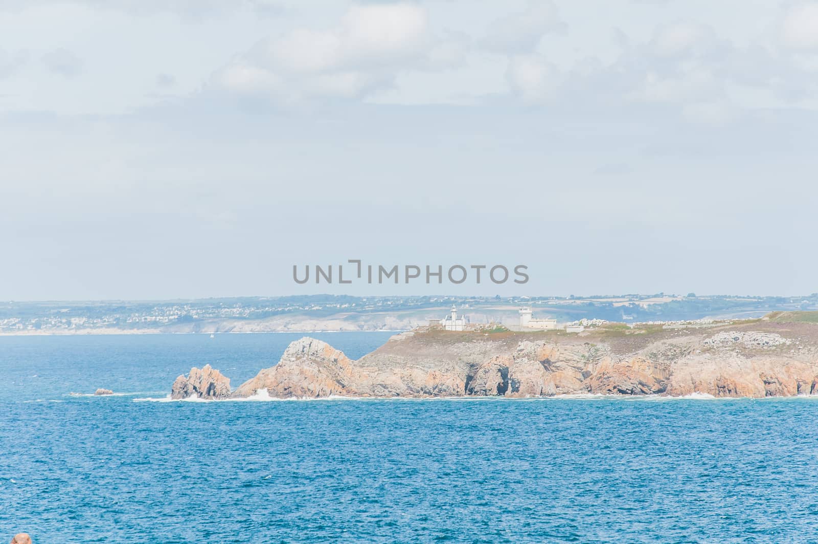 Pointe de Pen-hir on the peninsula of Crozon in Camaret-sur-mer in Finistère in Brittany, France