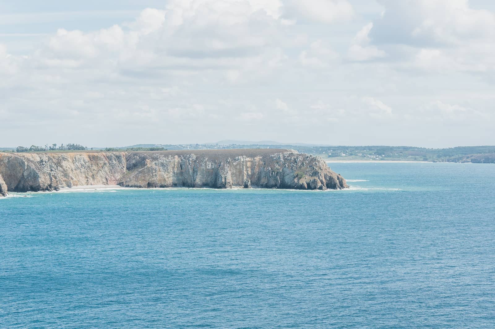 Pointe de Pen-hir on the peninsula of Crozon in Camaret-sur-mer in Finistère in Brittany, France