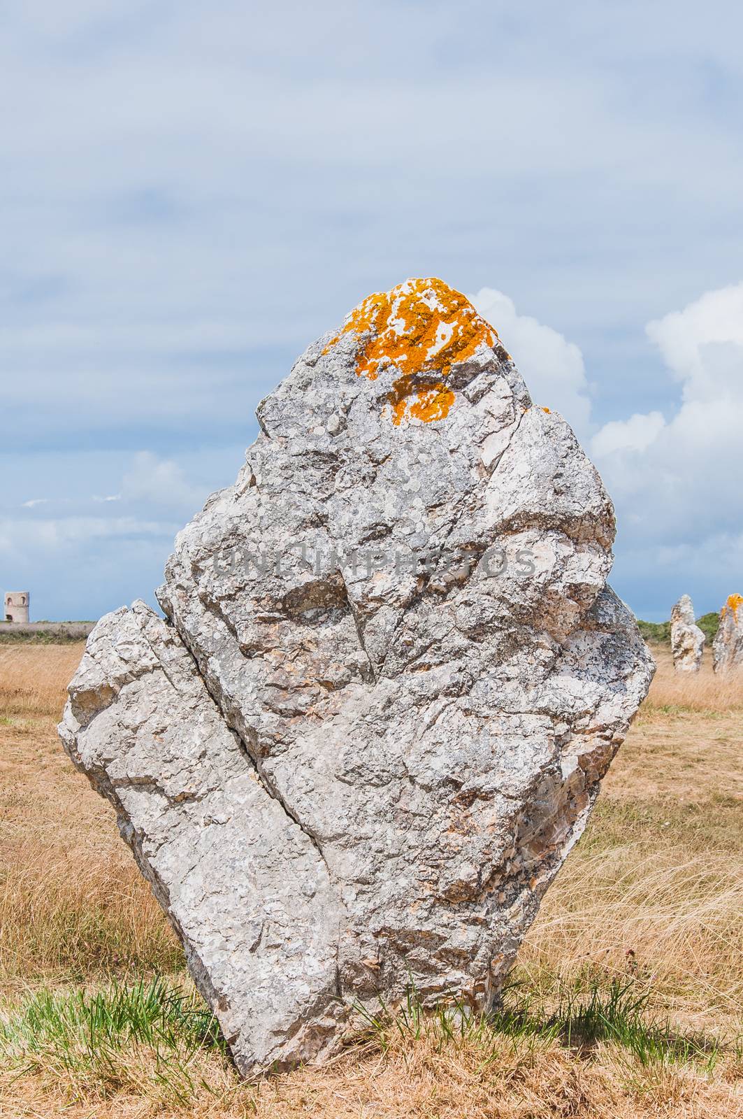 Pointe de Pen-hir on the peninsula of Crozon in Camaret-sur-mer in Finistère in Brittany, France