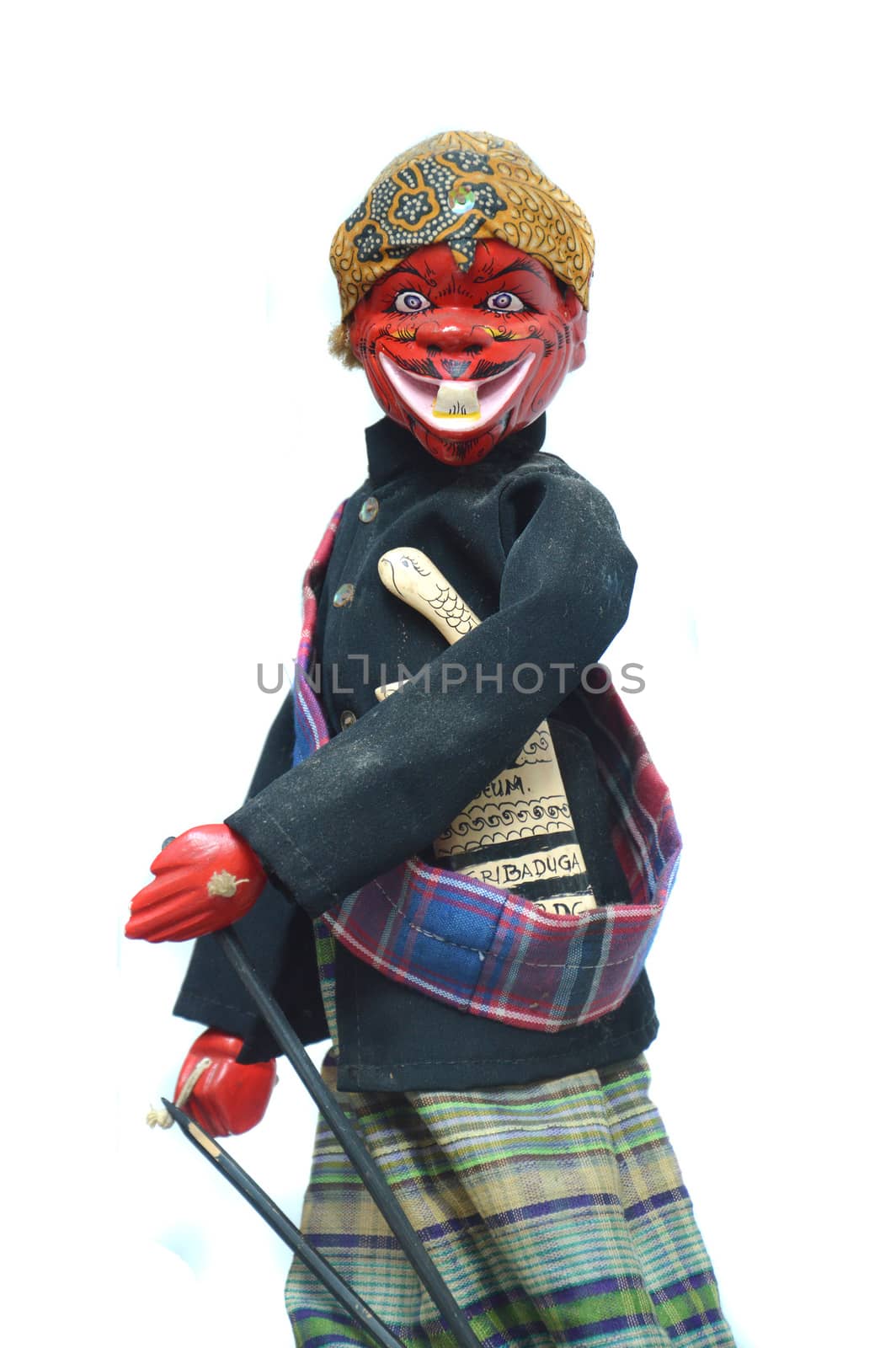 Cepot, traditional puppet doll figure in Indonesia