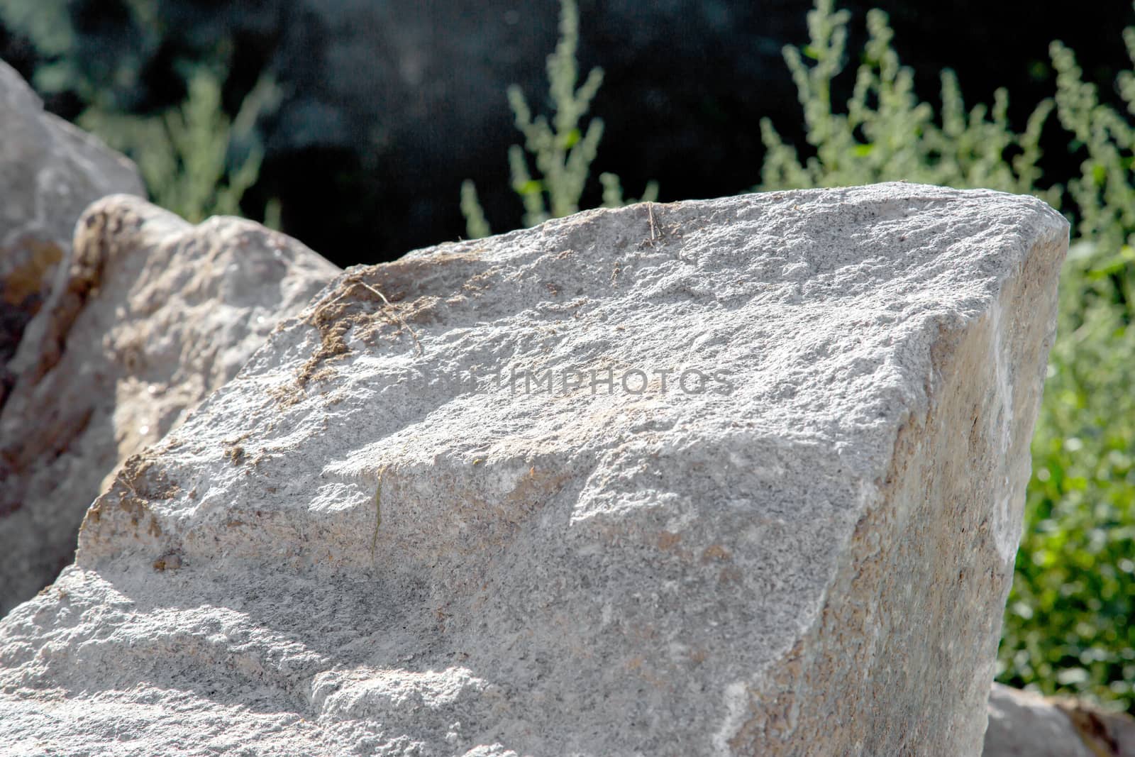 A texture of stones, also suitable as a background
