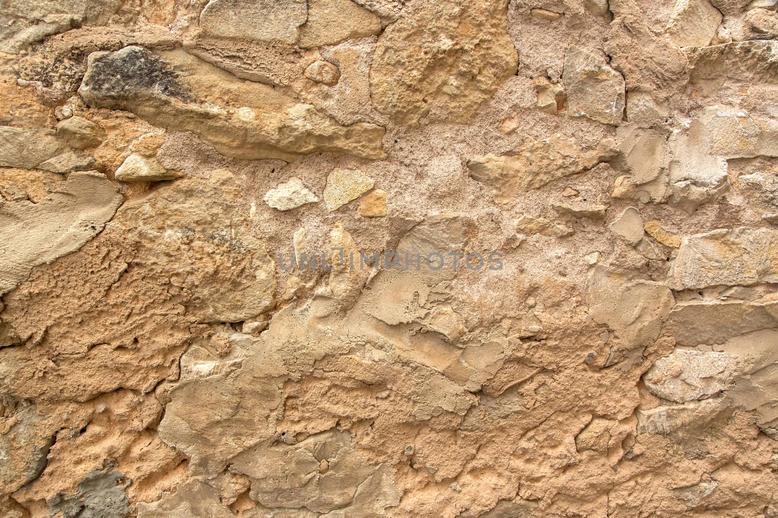 A texture of stones, also suitable as a background