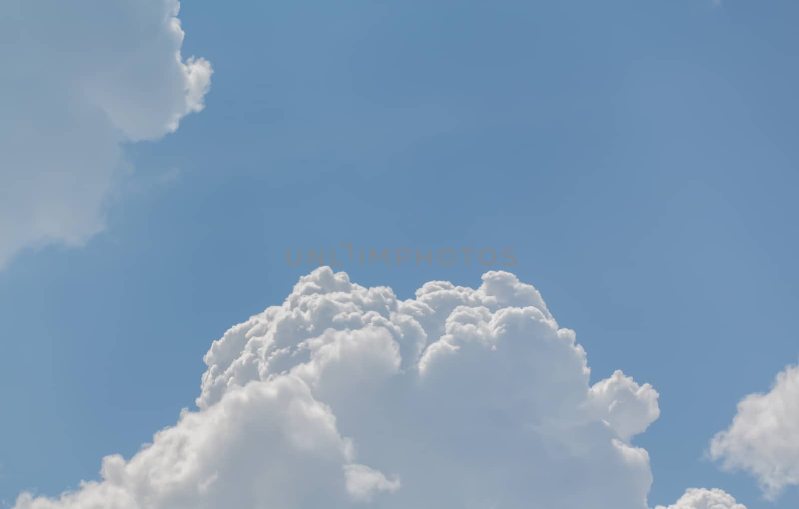 Clouds on the blue sky, texture or background