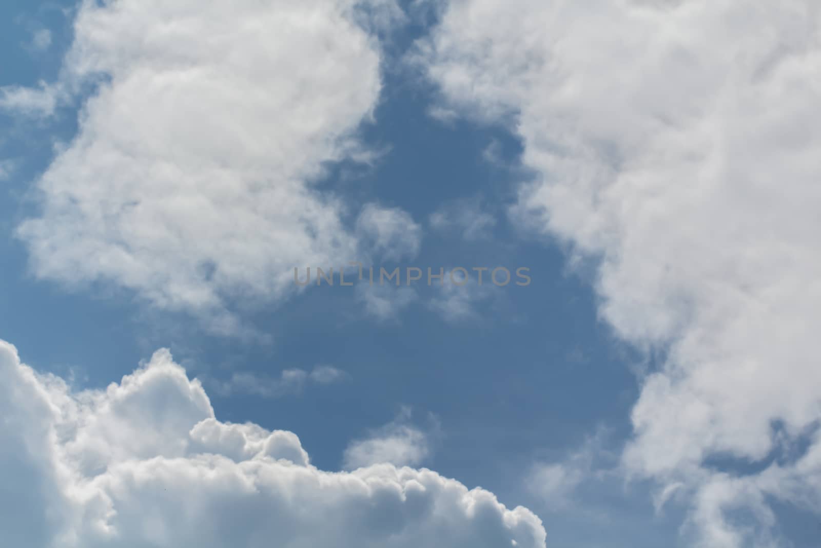Clouds on the blue sky, texture or background by sandra_fotodesign