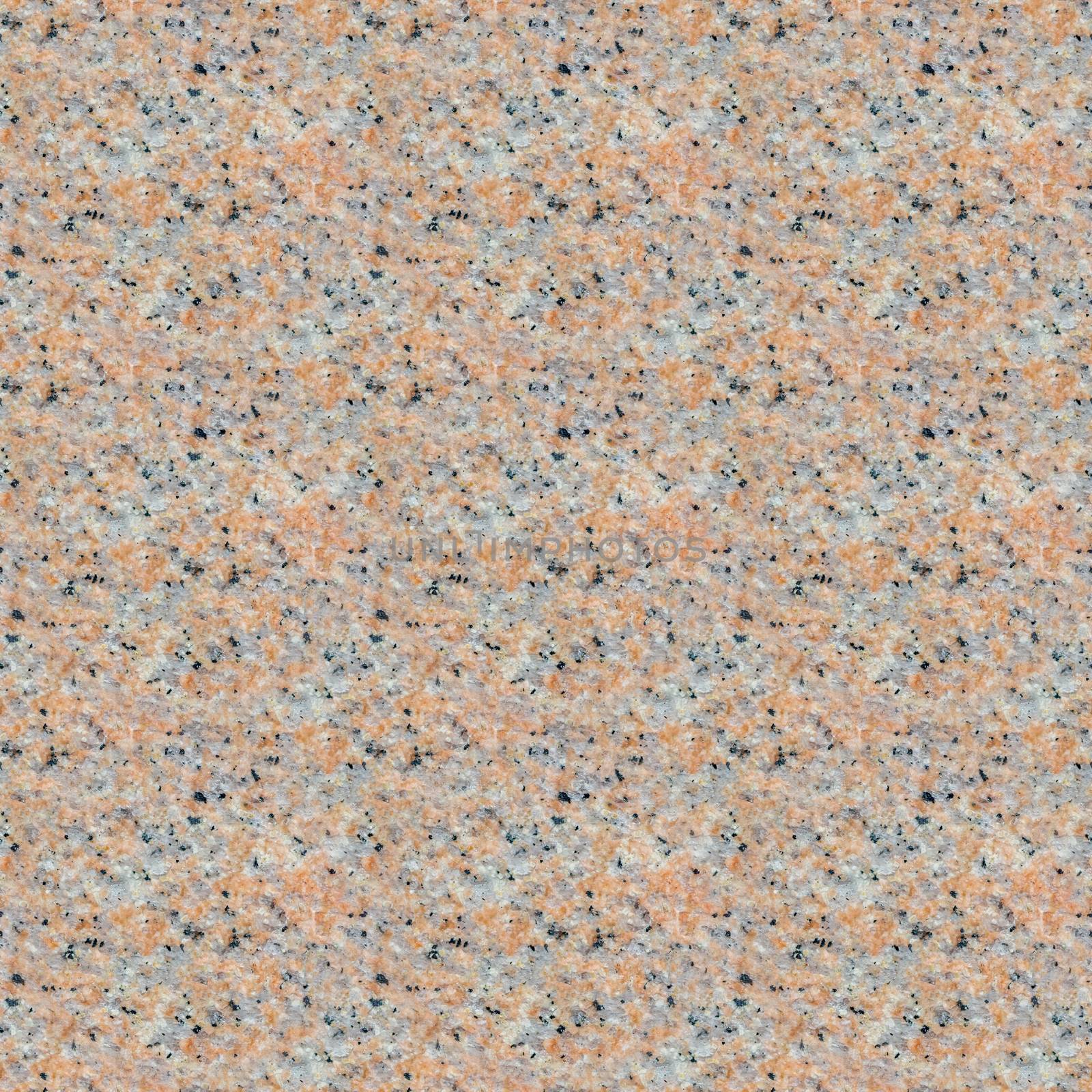 Seamless texture of the surface of natural stone - coral gray granite. Seamless pattern, background - photo, image.