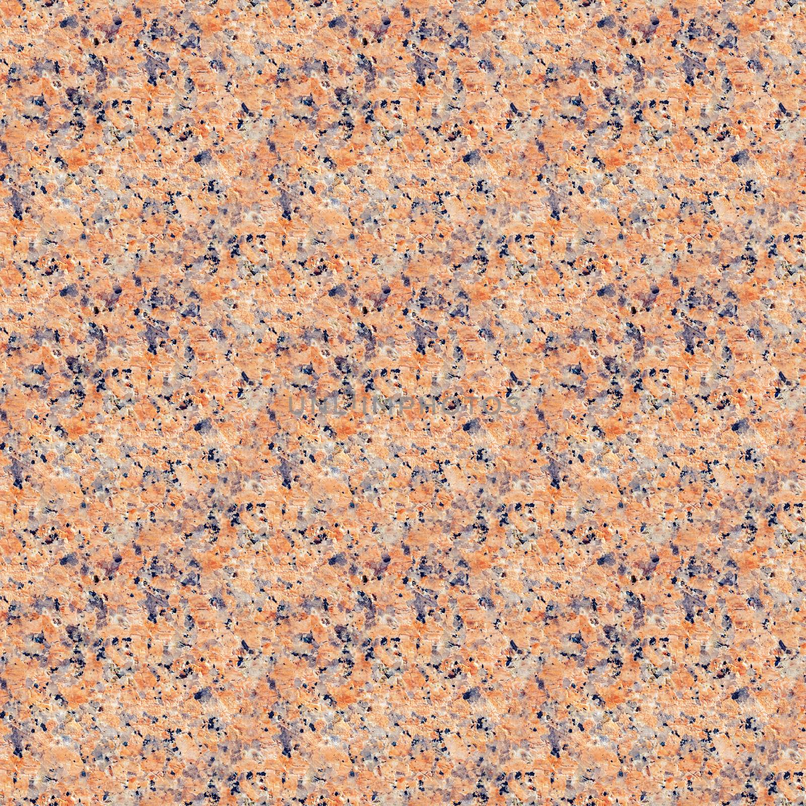 Seamless texture of the surface of natural stone - coral gray granite. Seamless pattern, background - photo, image.