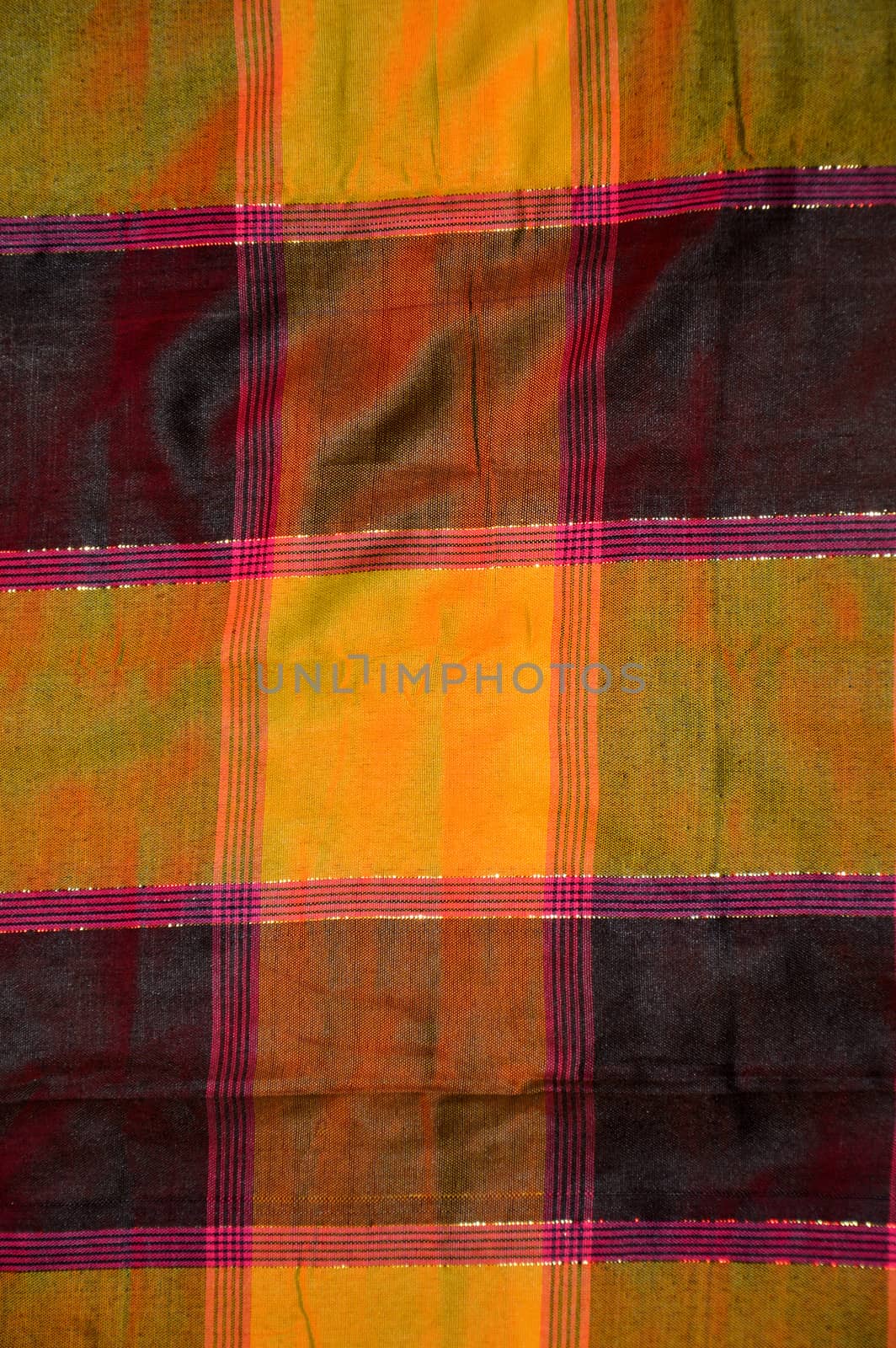Indonesian woven silk sarong background