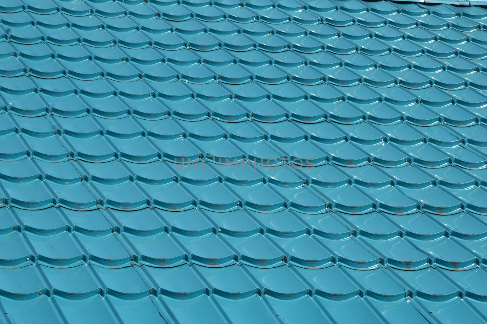 pattern of blue roof tiles by antonihalim