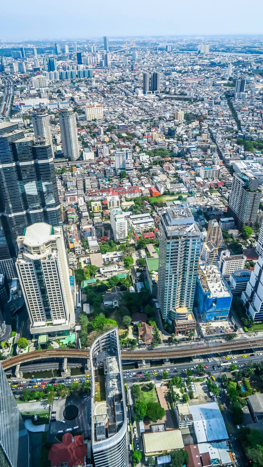 View of Bangkok city by ponsulak