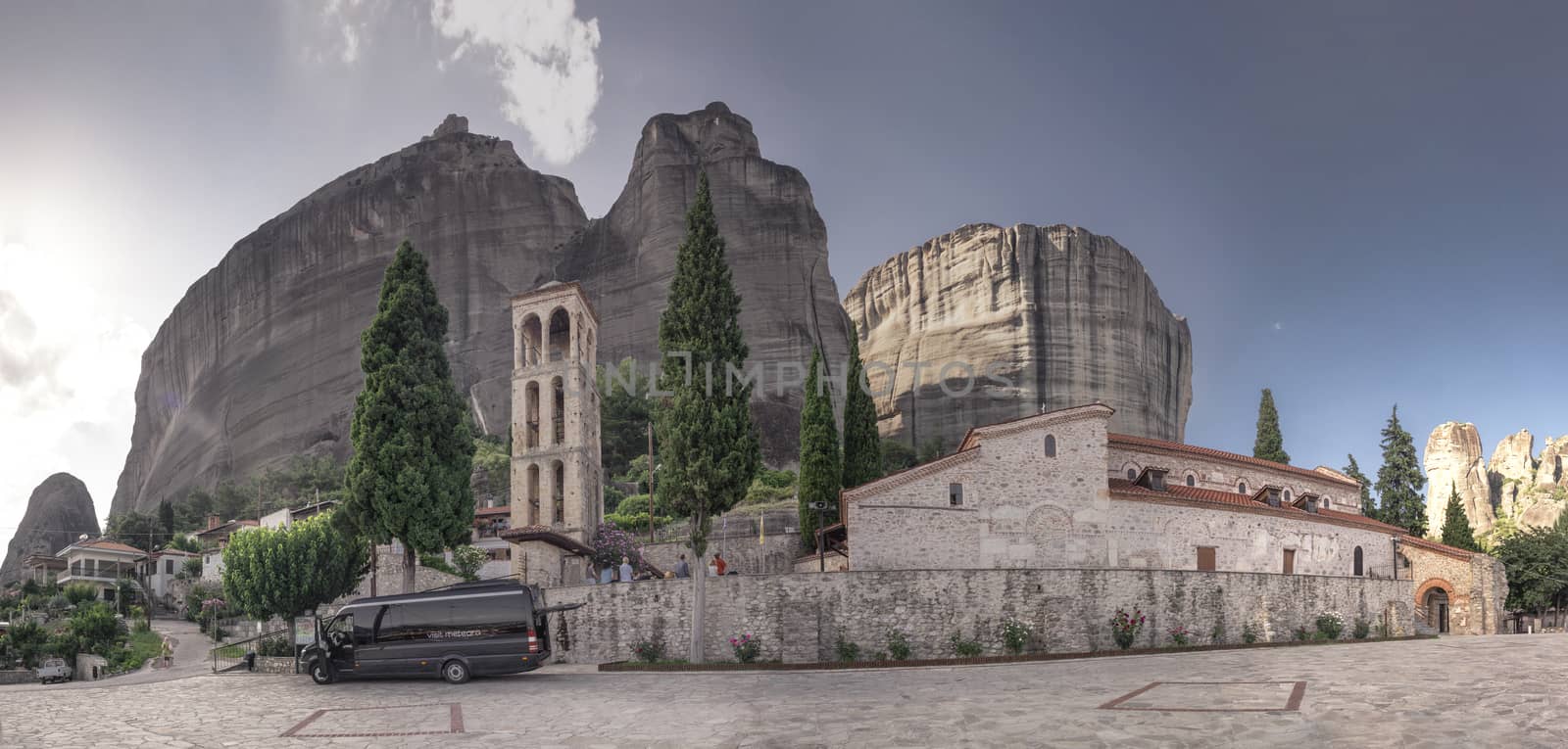 Ancient Byzantine church in Meteora, Greece by Multipedia