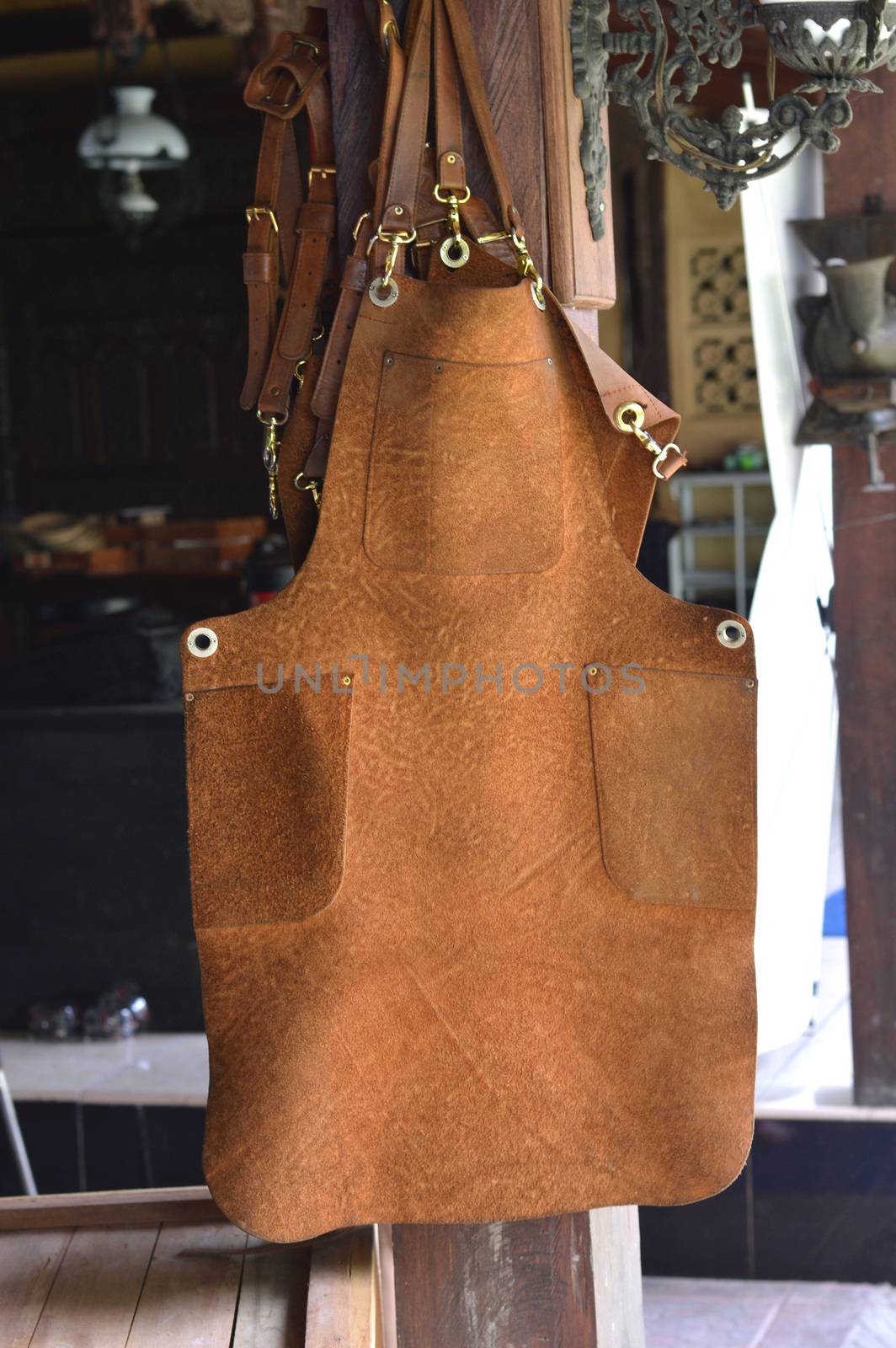 barista leather apron by antonihalim