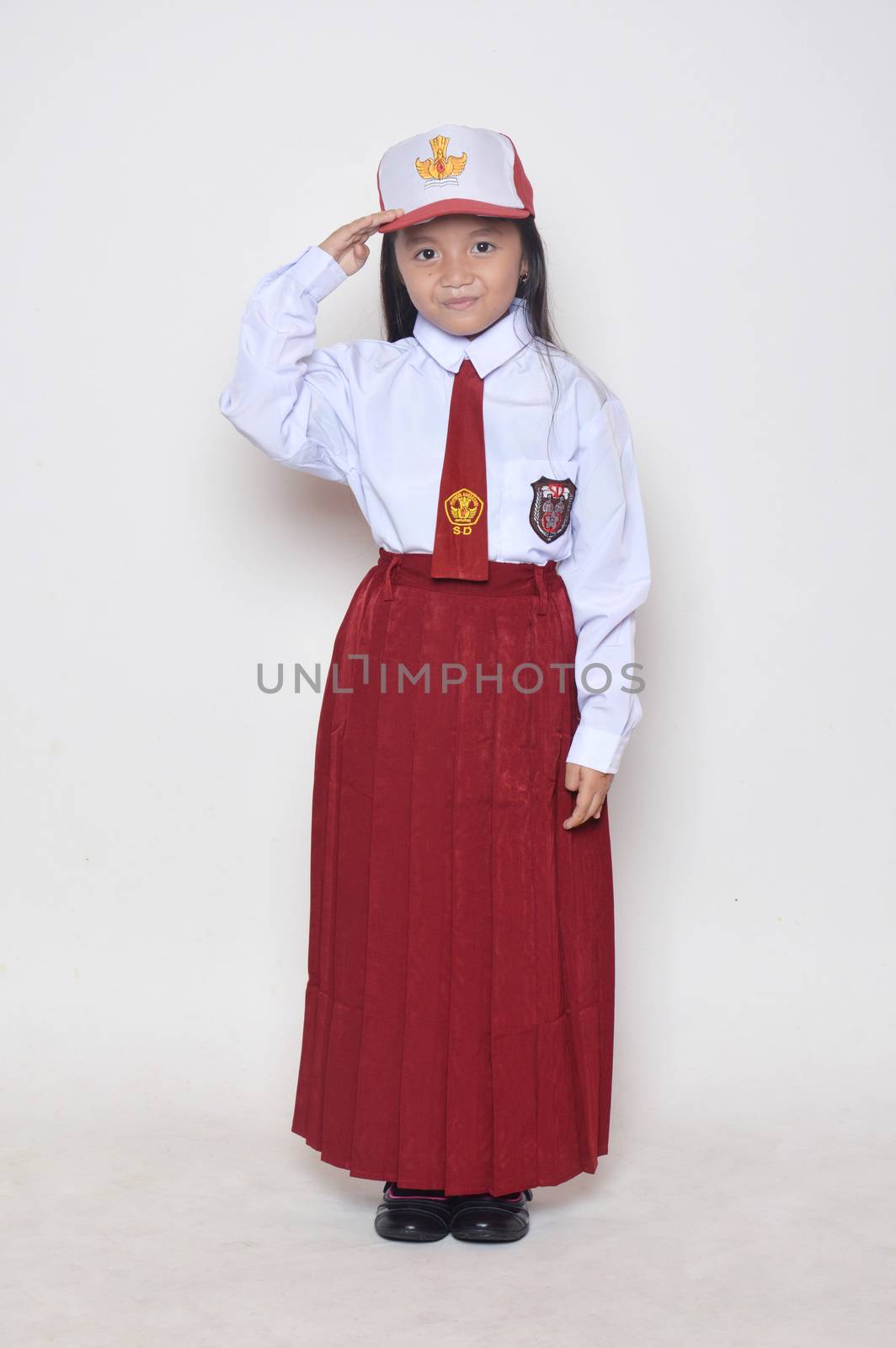 asian little girl by antonihalim