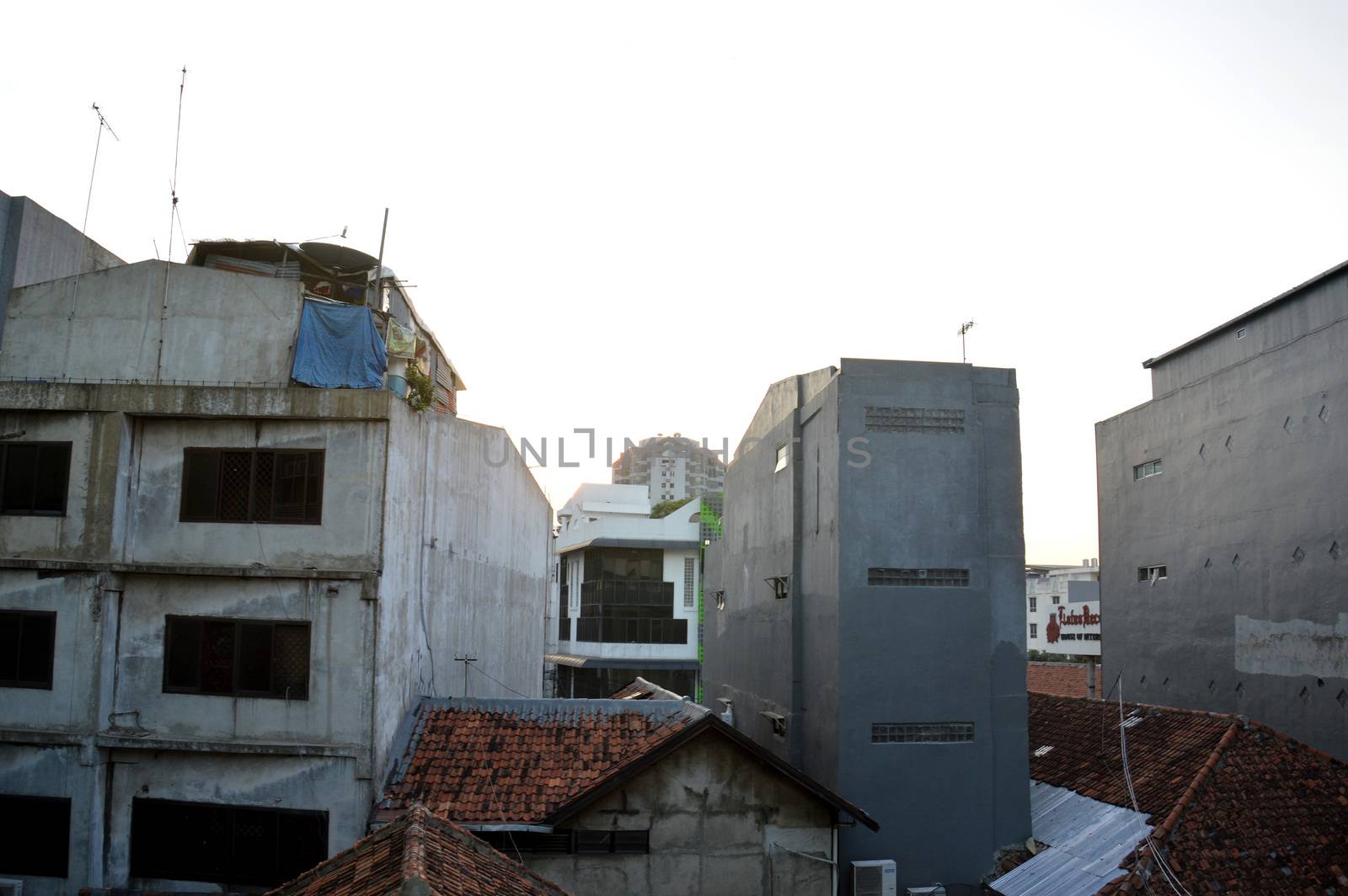 view of buildings at Jakarta, Indonesia