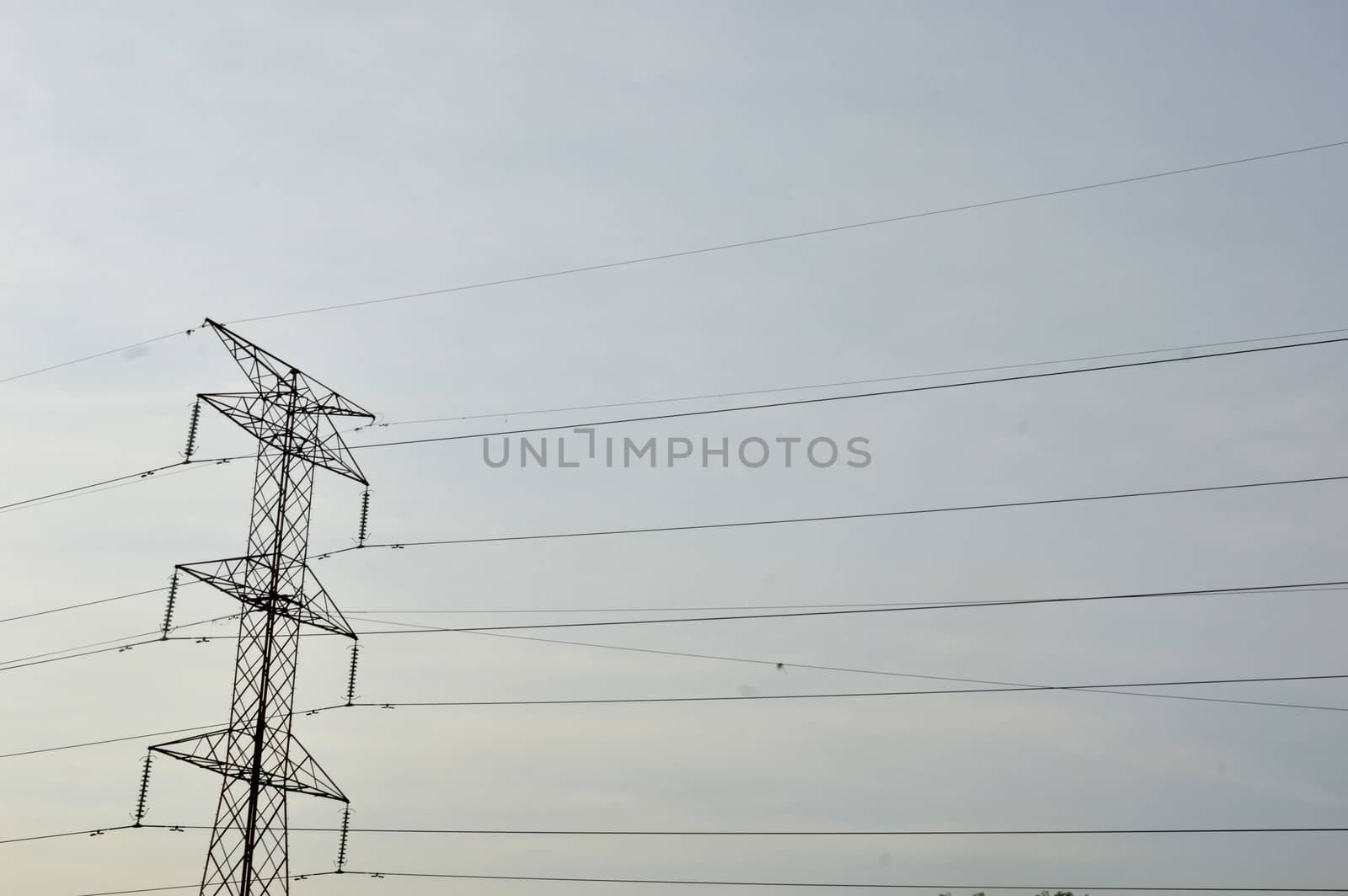 electricity poles by antonihalim
