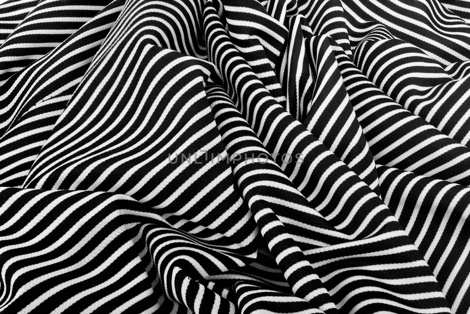 Black fabric pattern in lines. by thitimontoyai