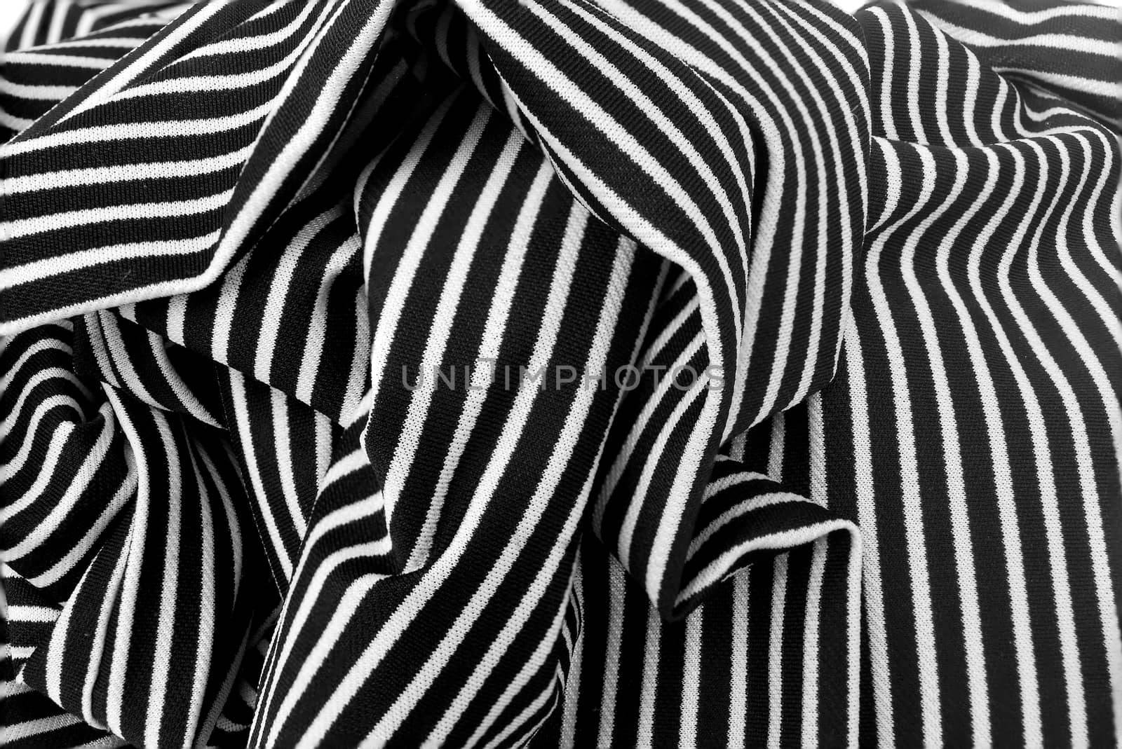 Black fabric pattern in lines. by thitimontoyai