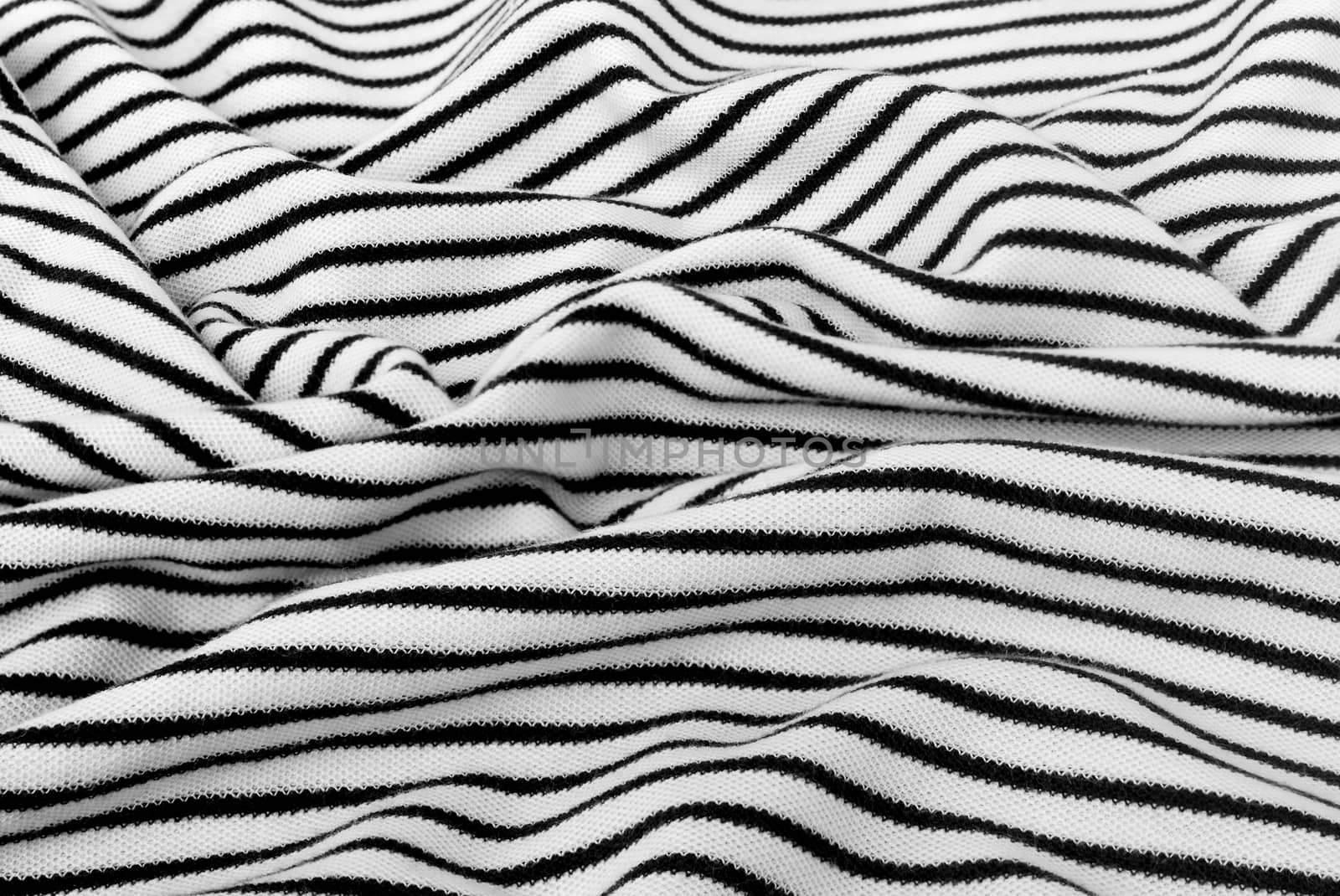 Black fabric pattern in lines. by thitimontoyai