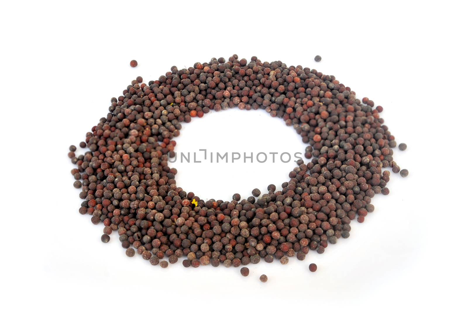 Cantonese seeds on white background.