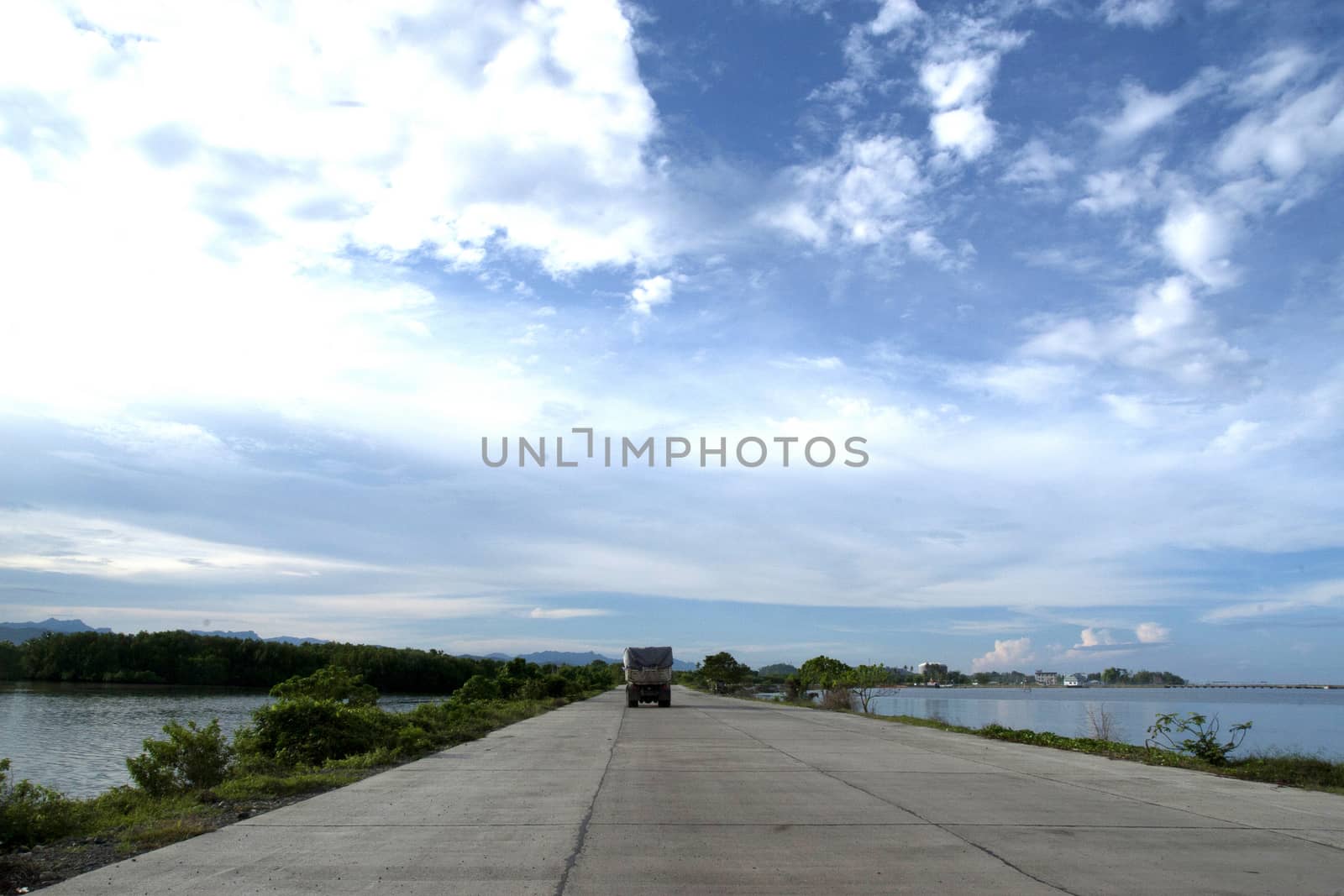 Karajae river mouth at Pare-pare Indonesia