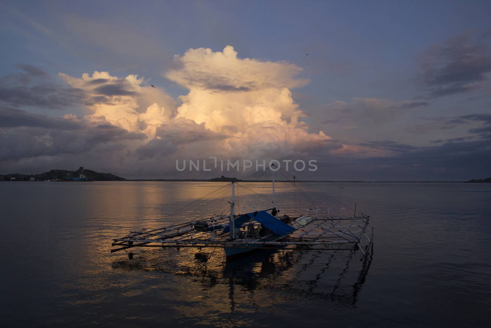 fisherman boat by antonihalim